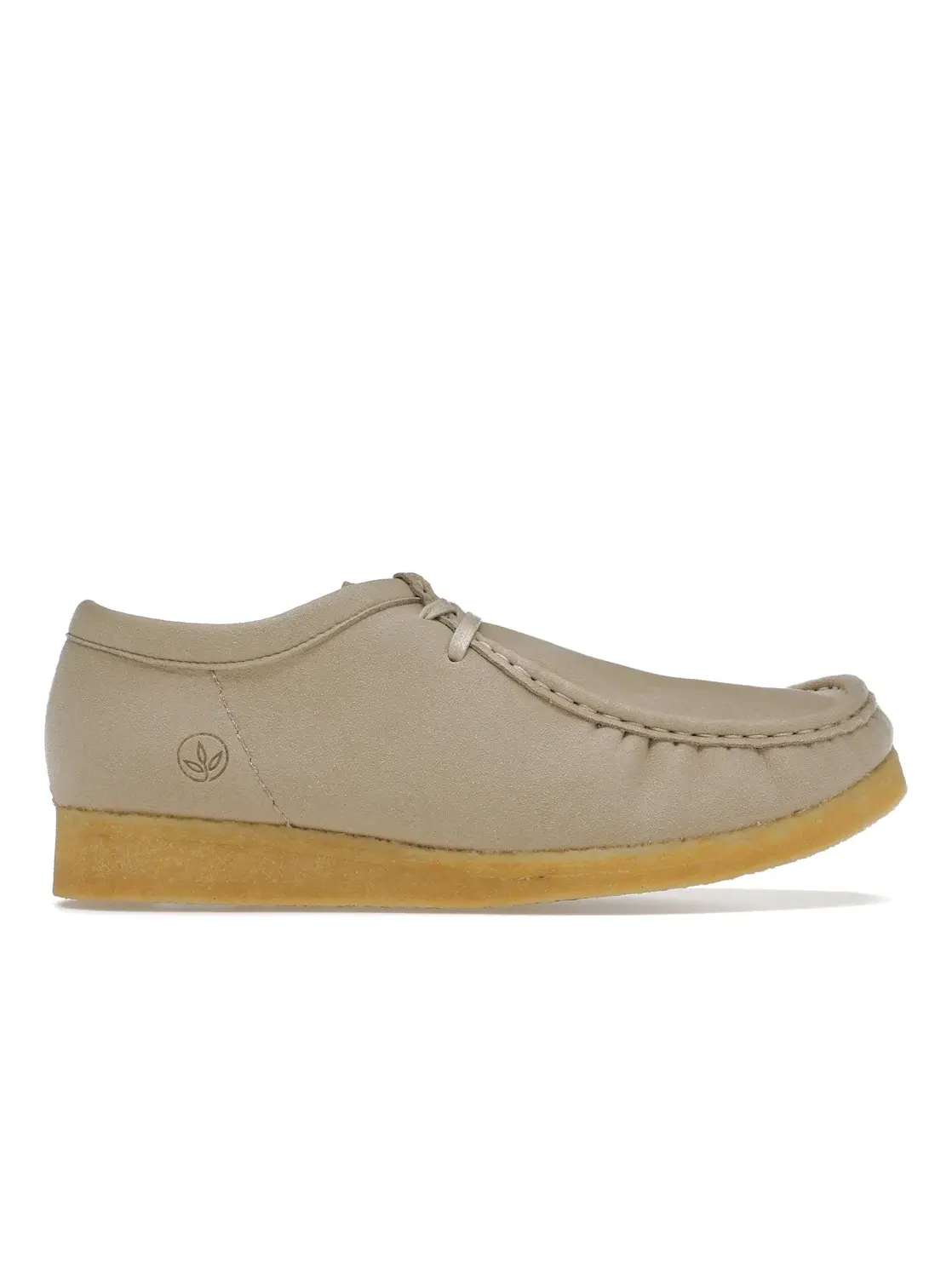 Мужские ботинки кожаные Clarks Originals Wallabee Vegan — изображение 1 из 4, песочный