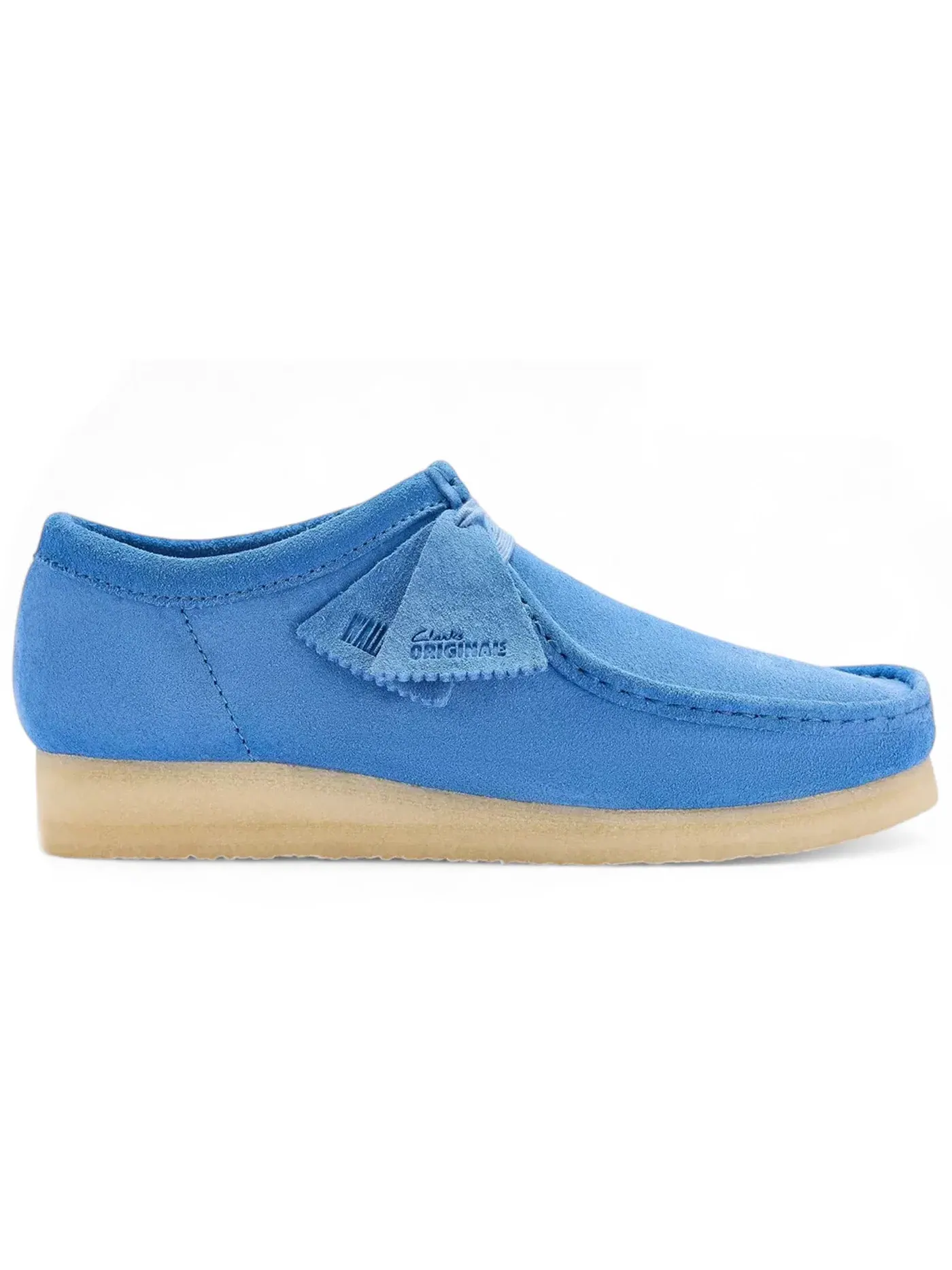 Мужские ботинки замшевые Clarks Originals Wallabee — изображение 1 из 1, синий