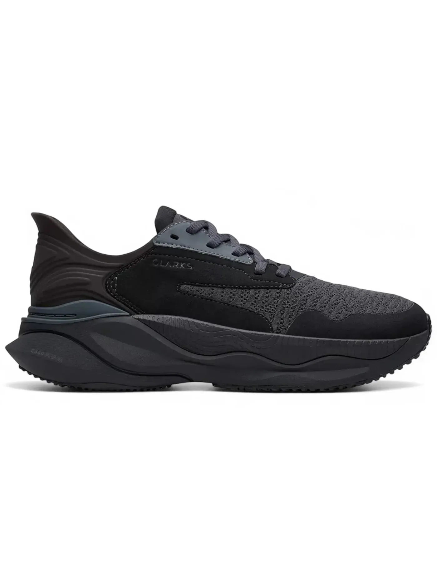 Мужские кроссовки Lifestyle Clarks Pace — изображение 1 из 1, черный