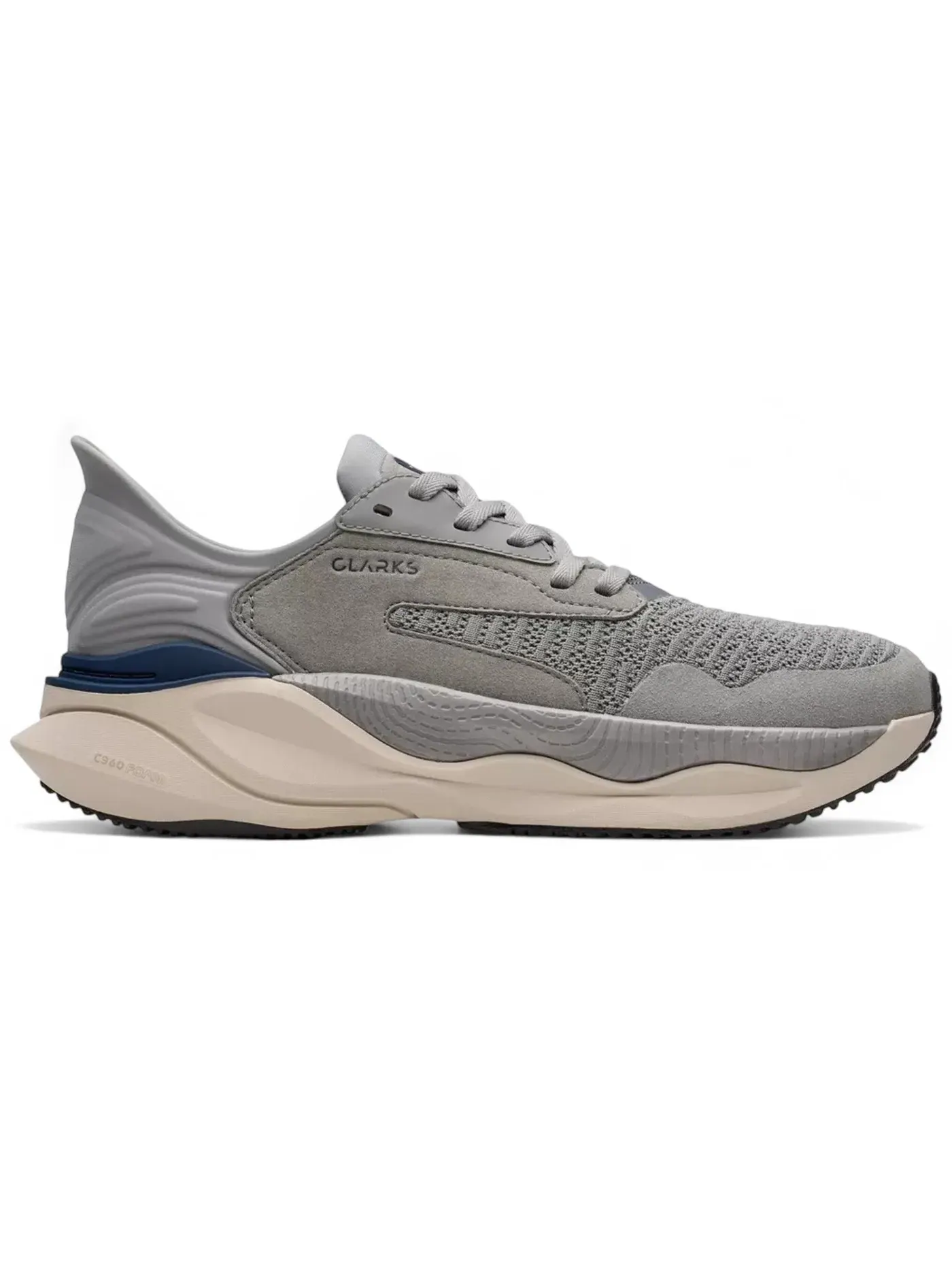 Мужские кроссовки Lifestyle Clarks Pace — изображение 1 из 1, серый
