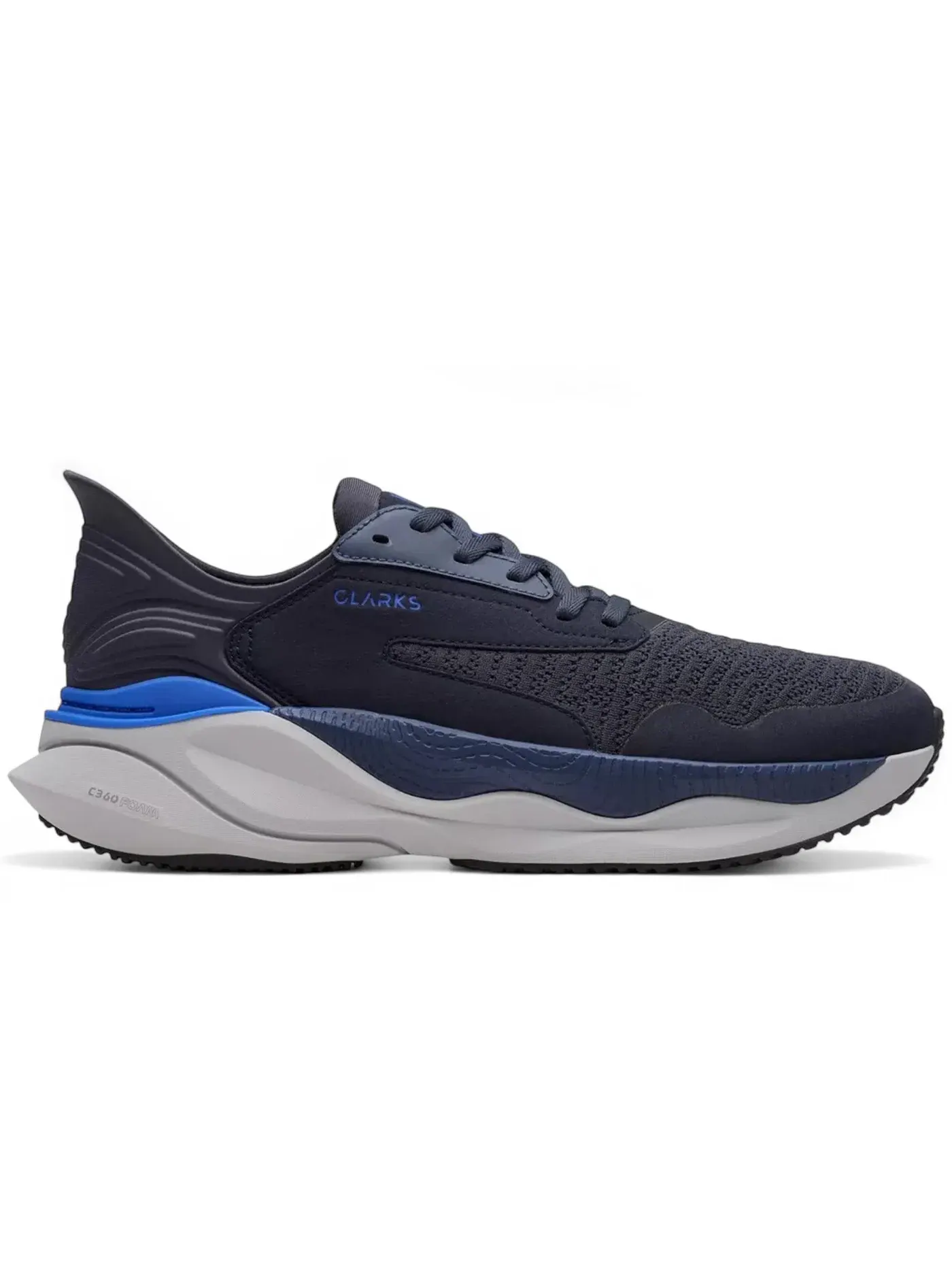 Мужские кроссовки повседневные Clarks Pace Clarks — изображение 1 из 1, темно-синий