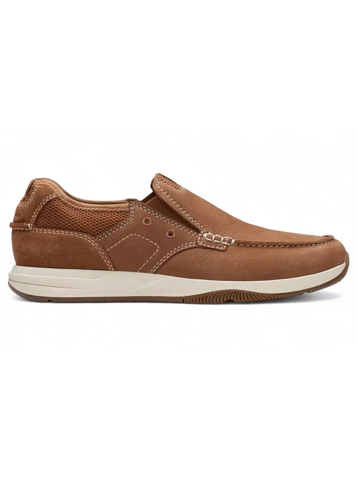 Мужские лоферы без каблука Clarks Sailview Step — изображение 1 из 1, светлый бежевый
