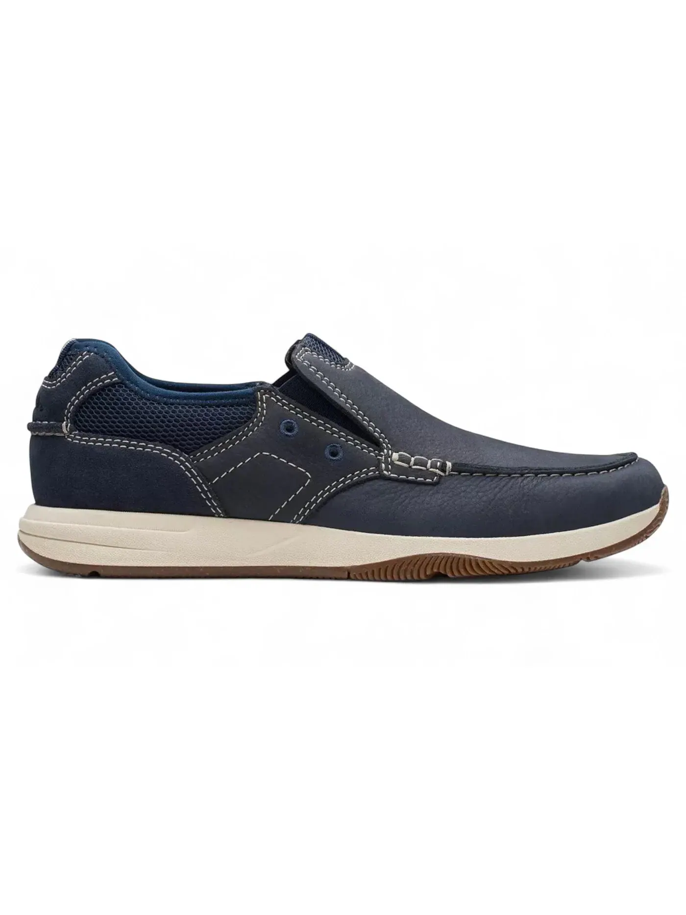 Мужские лоферы с закрытой пяткой Clarks Sailview Step — изображение 1 из 1, темно-синий