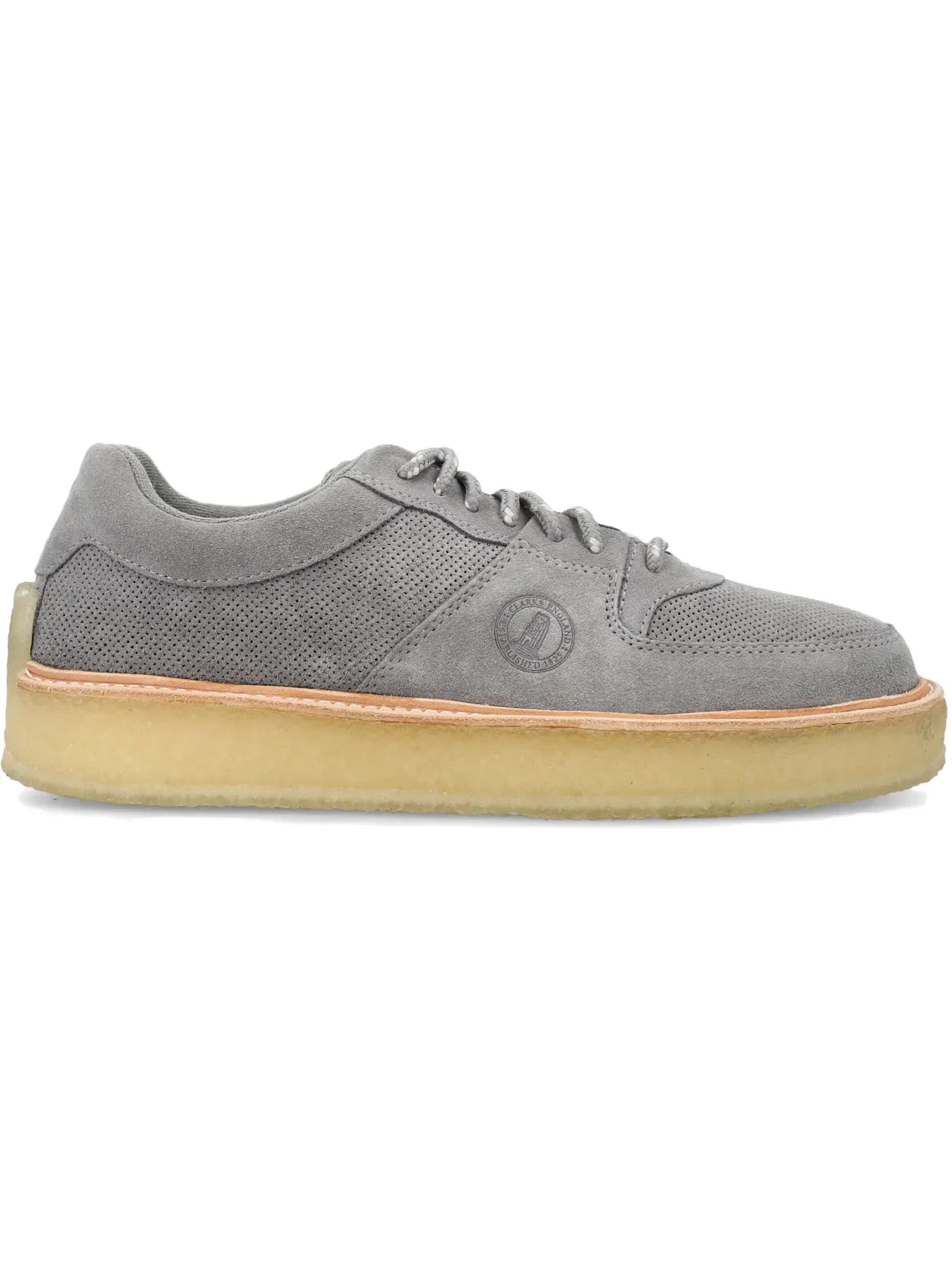 Мужские кроссовки Lifestyle Clarks Sandford Clarks — изображение 1 из 1, серый