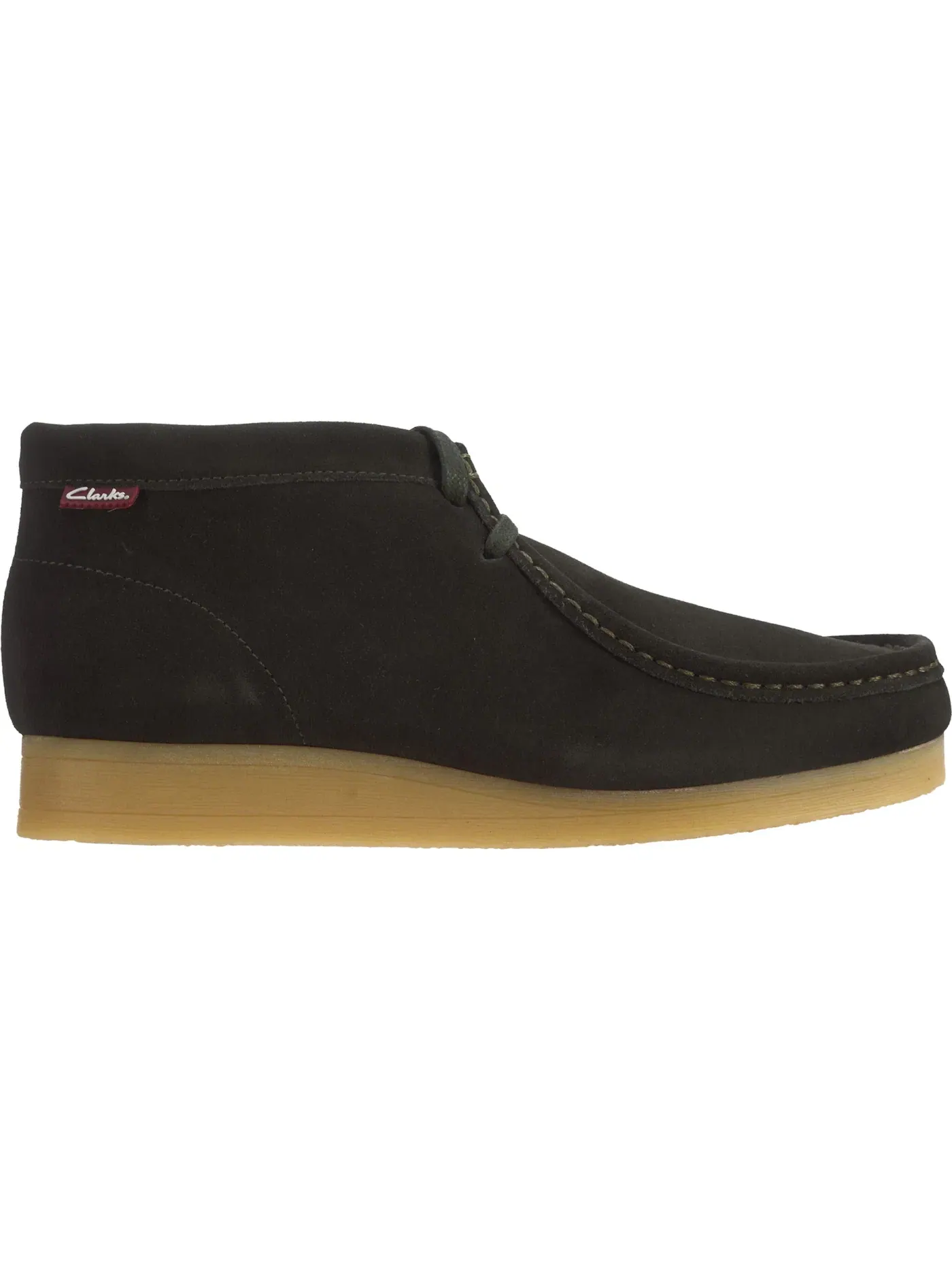 Мужские ботинки высокие с шнуровкой Clarks Stinson Hi — изображение 1 из 1, зеленый хаки