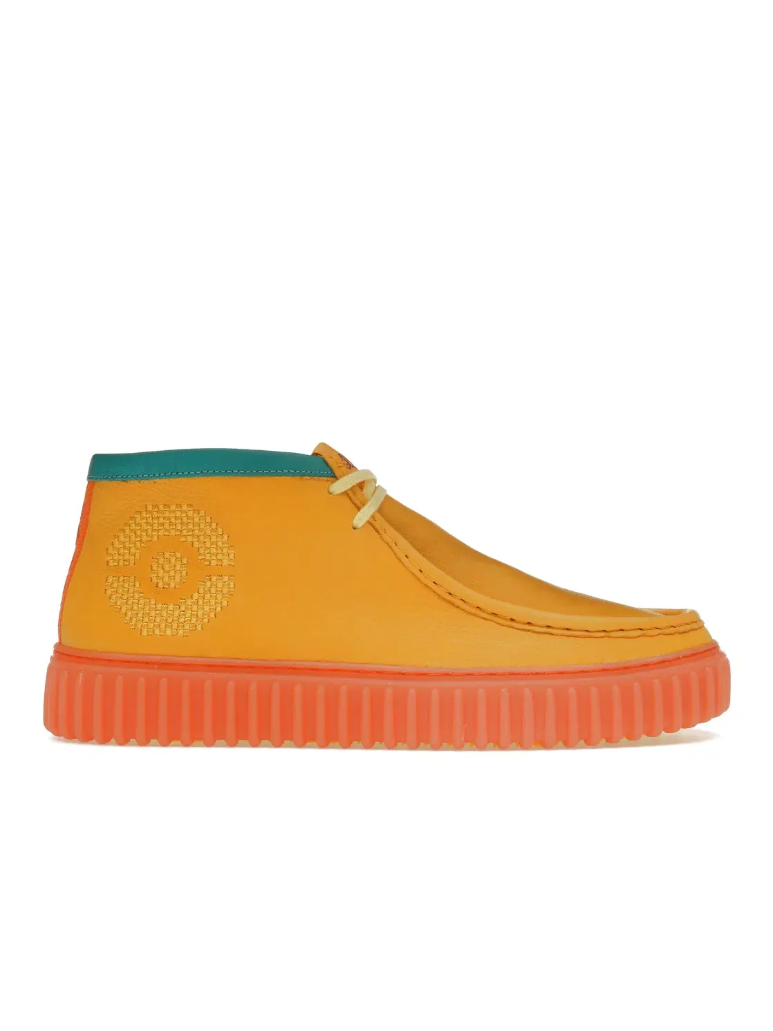 Мужские ботинки с принтом Clarks Torhill Explore — изображение 1 из 4, оранжевый