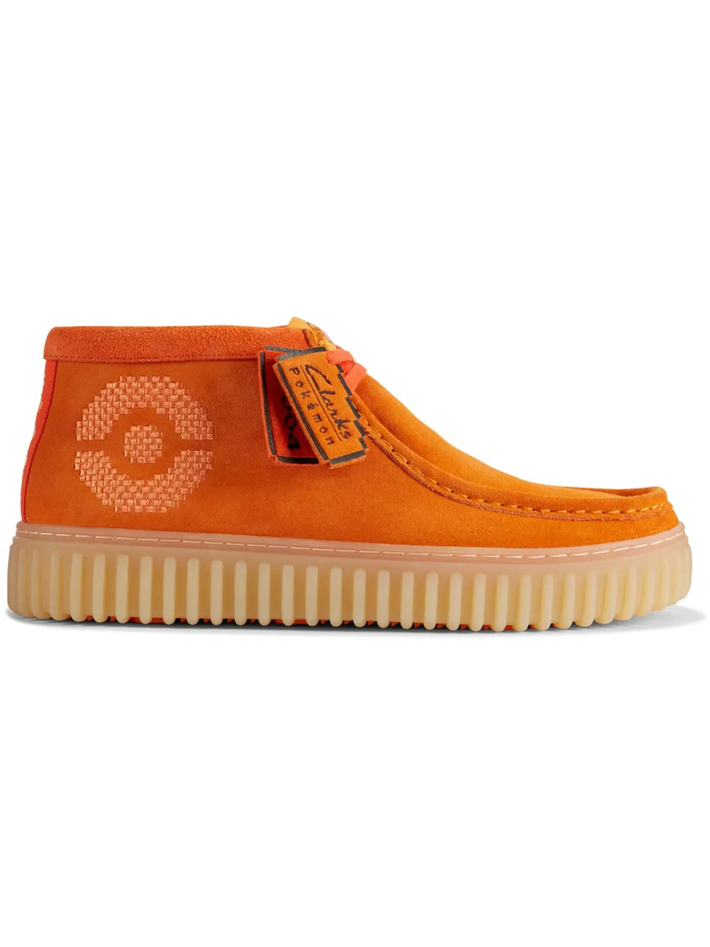Мужские ботинки с принтом Clarks Torhill Explore — изображение 1 из 1, оранжевый