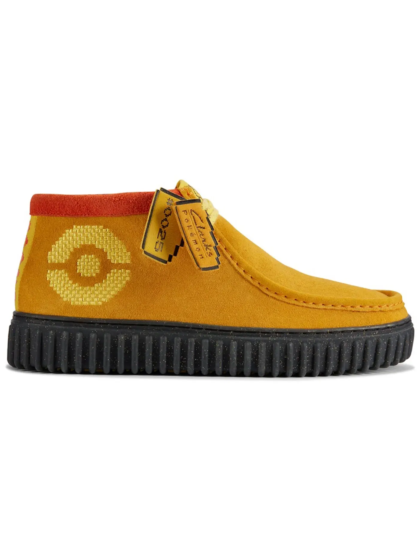 Мужские ботинки с принтом Pokémon Pikachu Clarks Torhill Explore — изображение 1 из 1, желтый