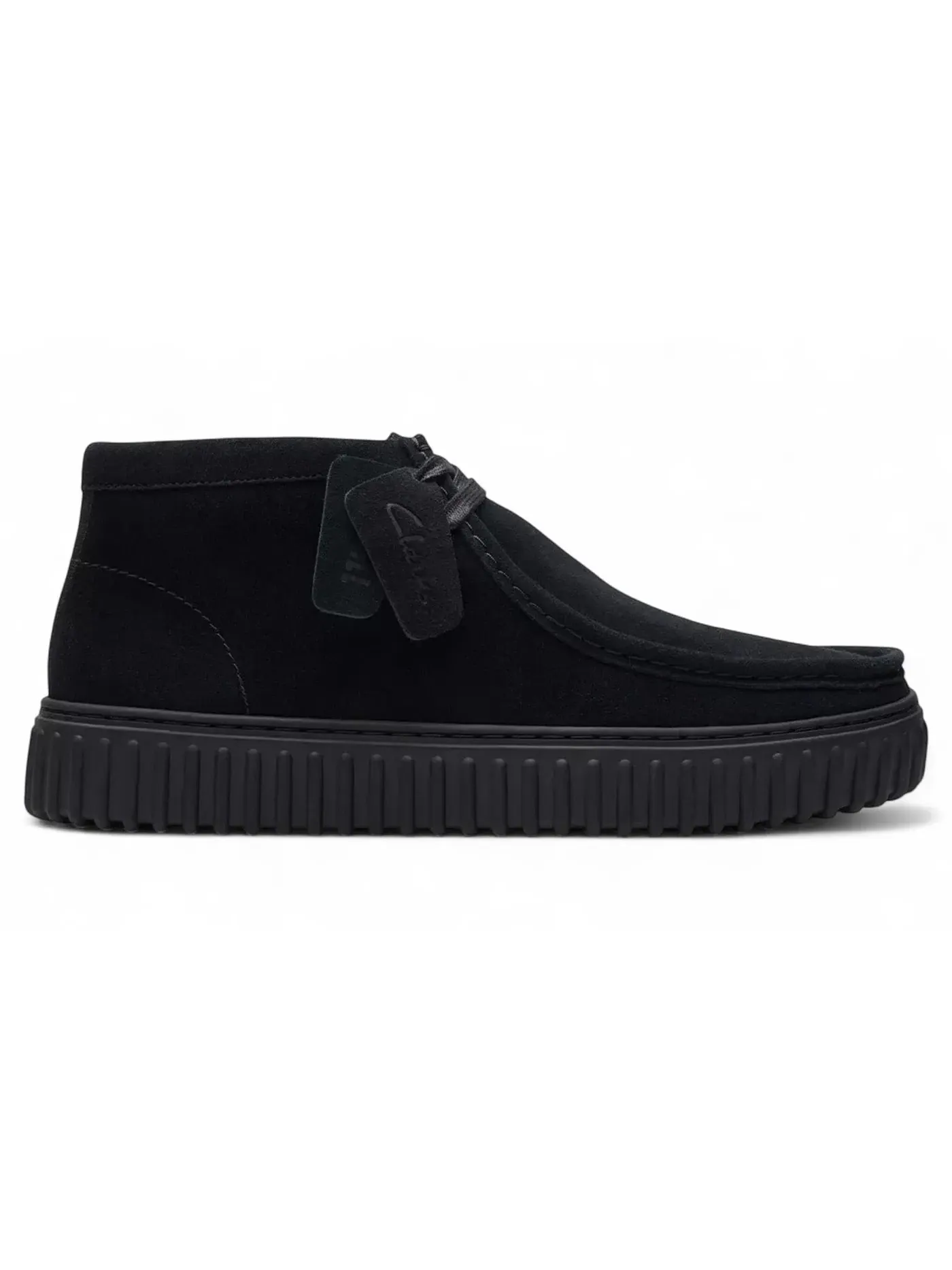 Мужские ботинки с высоким верхом Clarks Torhill Hi — изображение 1 из 1, черный