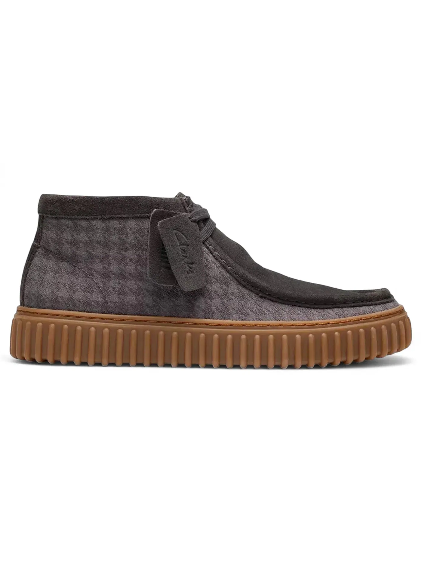 Мужские ботинки с высоким верхом Clarks Torhill Hi — изображение 1 из 1, серый