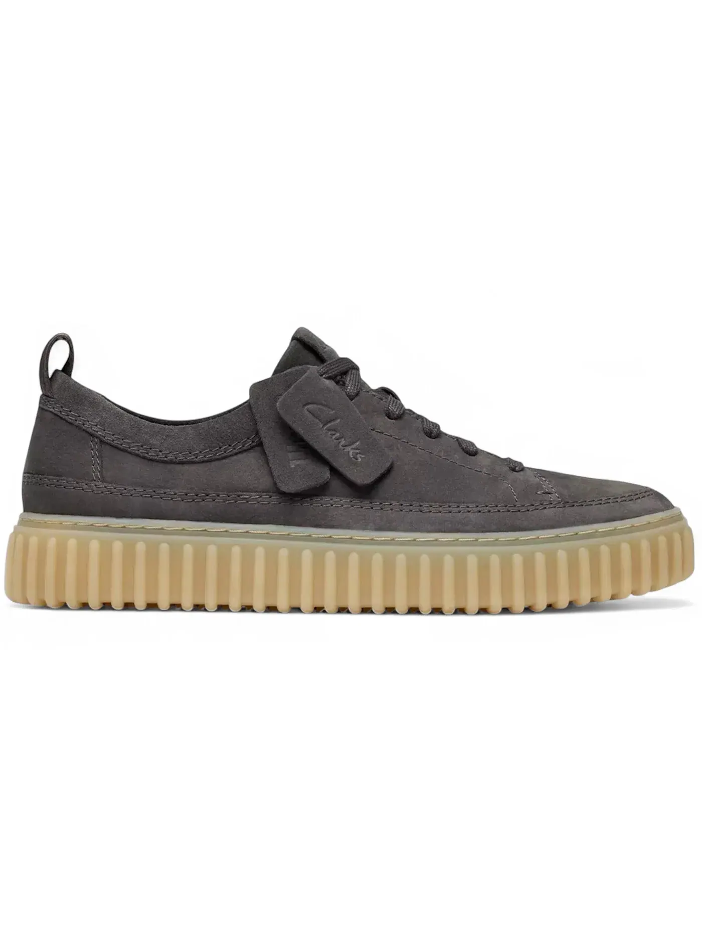 Мужские оксфорды на шнуровке Clarks Torhill Lace — изображение 1 из 1, темный серый