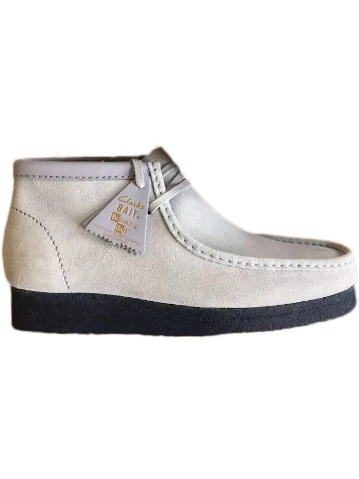 Мужские ботинки с принтом Clarks Wallabee — изображение 1 из 1, бледный синий