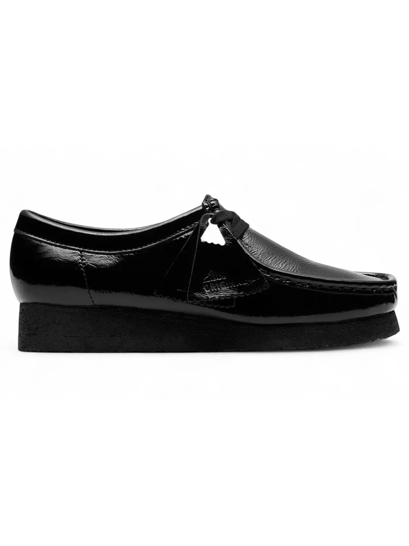 Женские ботинки Clarks Wallabee — изображение 1 из 1, черный