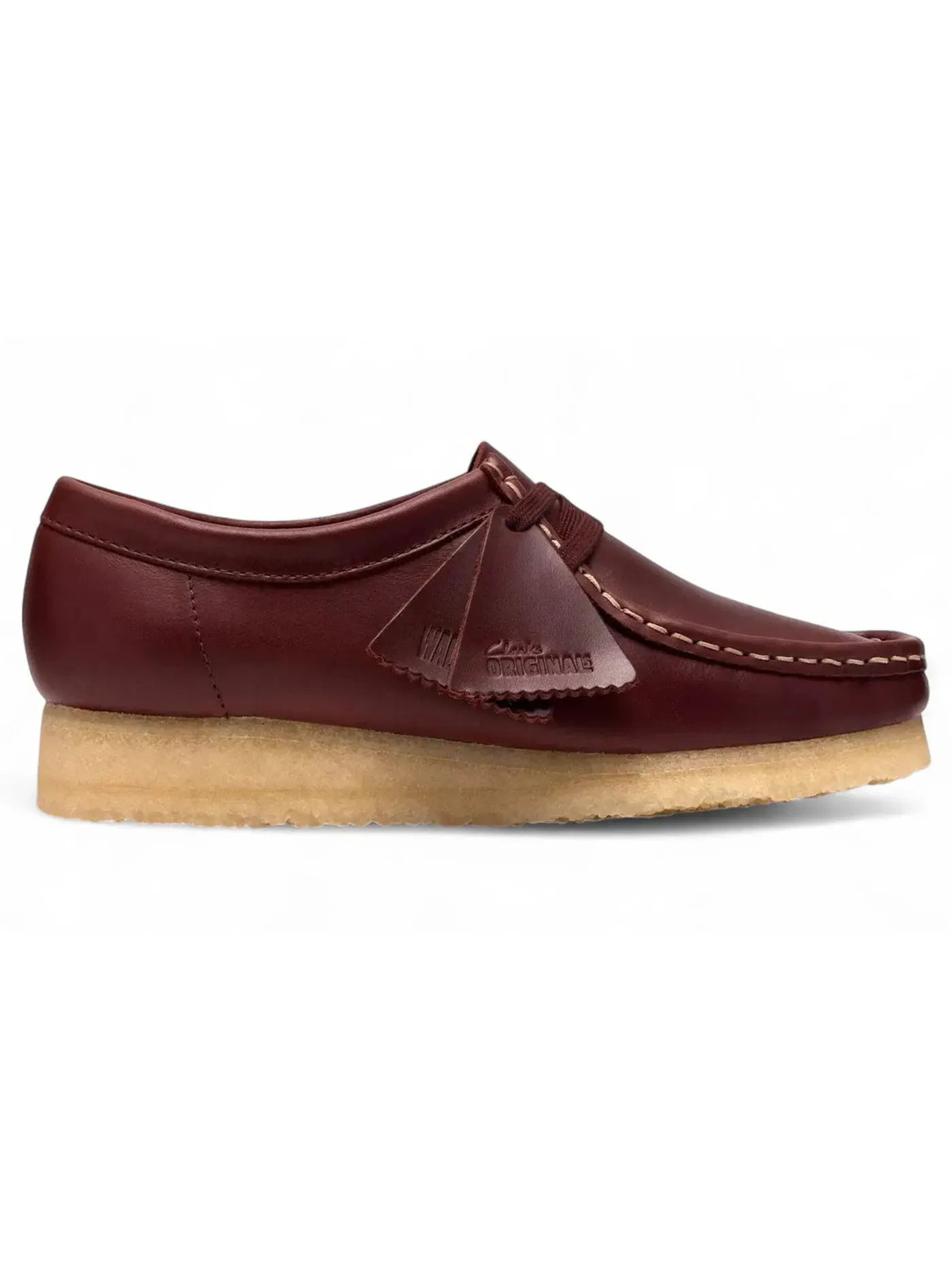 Женские ботинки из кожи Clarks Wallabee — изображение 1 из 1, бежевый