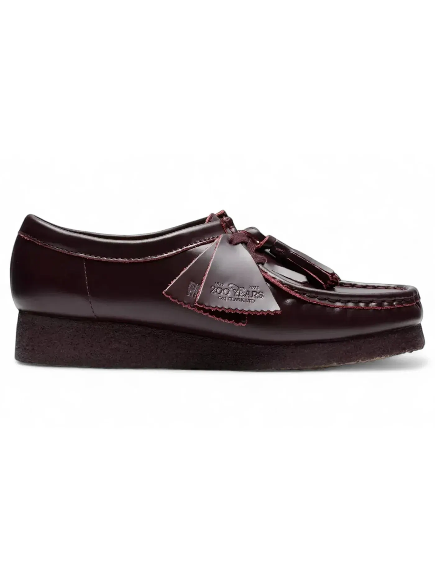 Женские ботинки Clarks Wallabee — изображение 1 из 1, фиолетовый