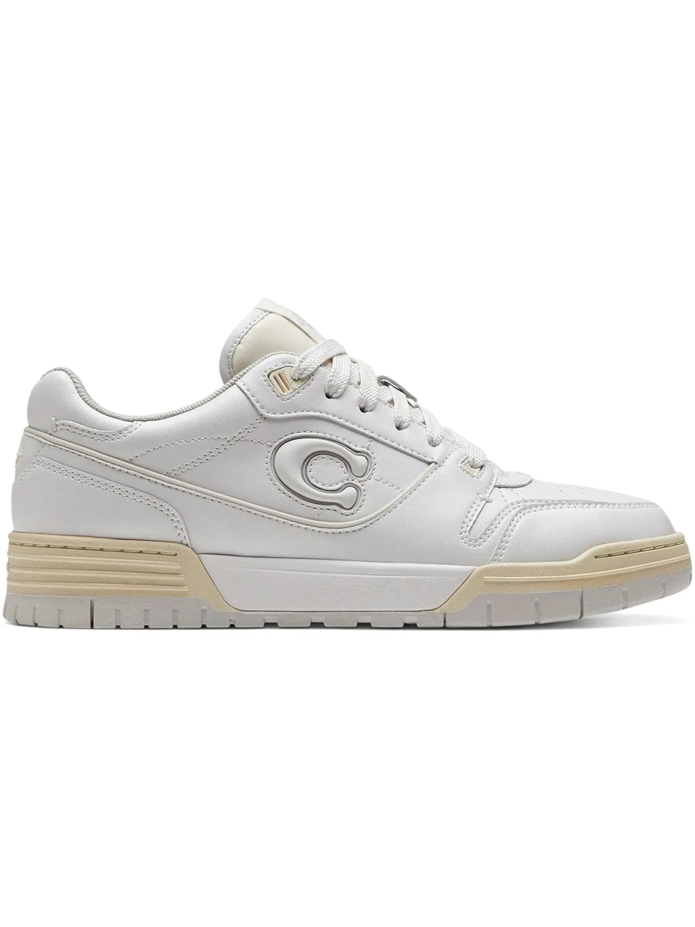 Женские кеды с принтом Coach Soho Sneaker Coach — изображение 1 из 1, белый