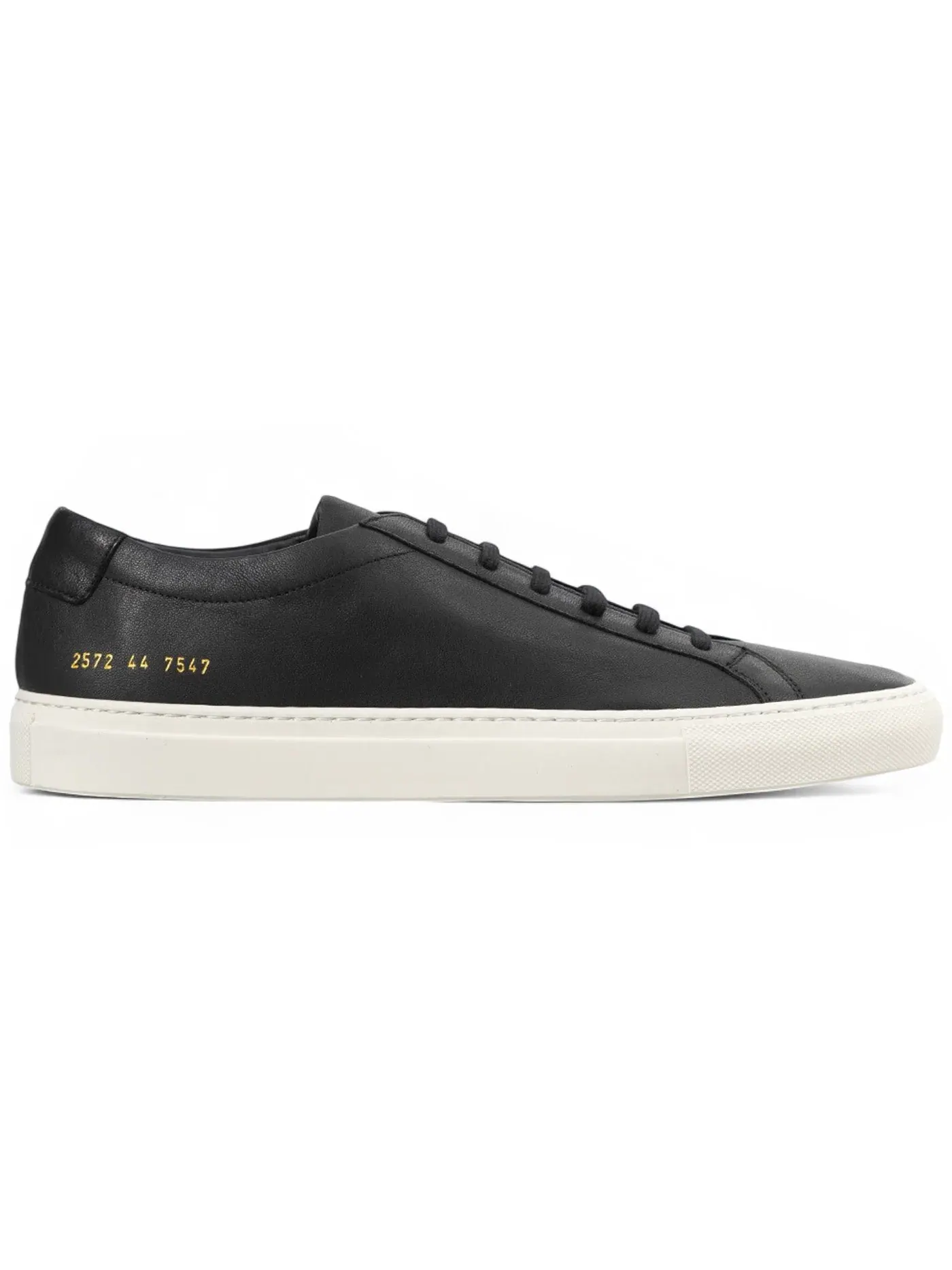 Мужские кроссовки кожаные Common Projects Achilles Premium — изображение 1 из 1, черный