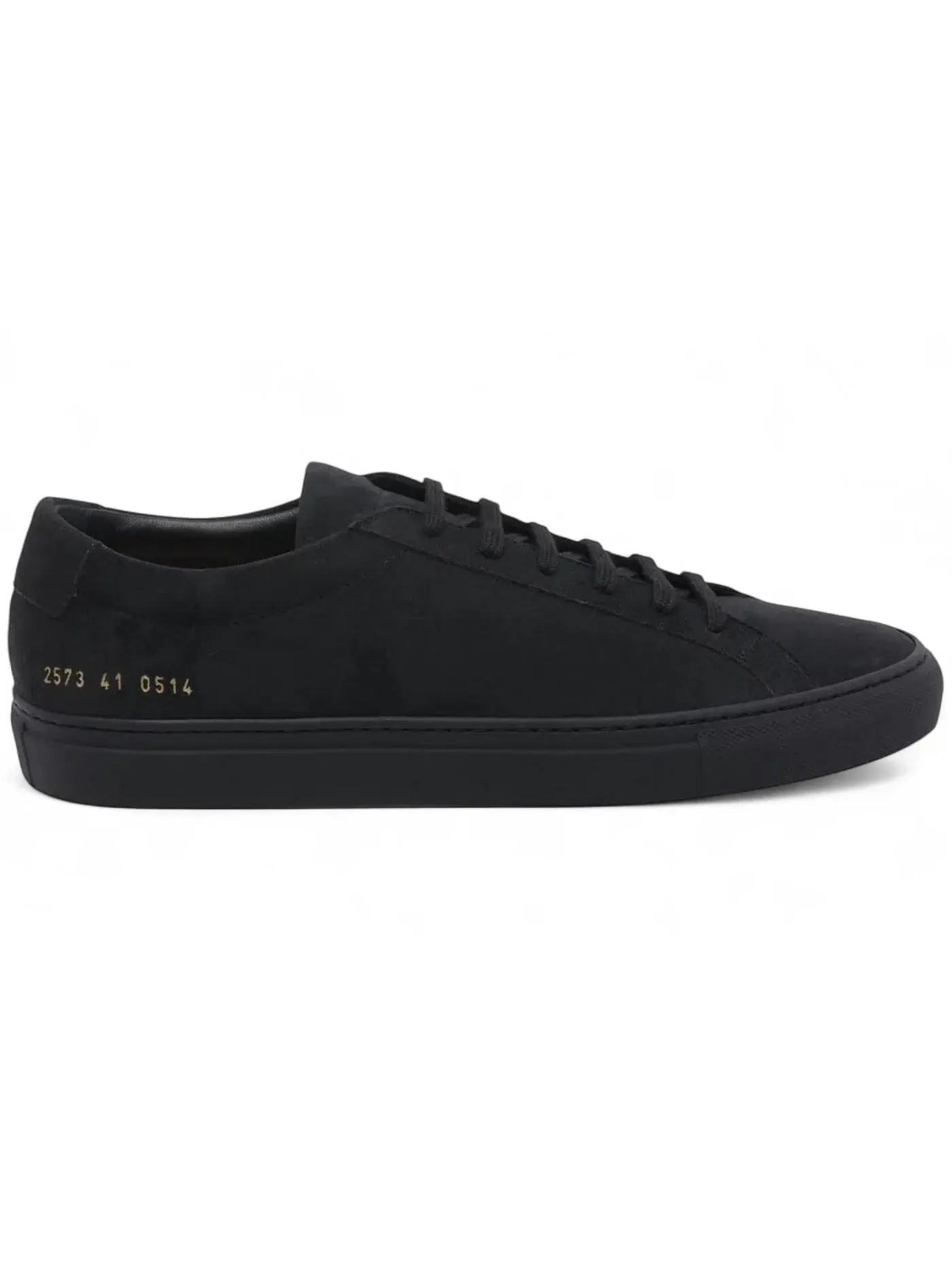 Мужские кроссовки замшевые Common Projects Achilles Premium — изображение 1 из 1, черный