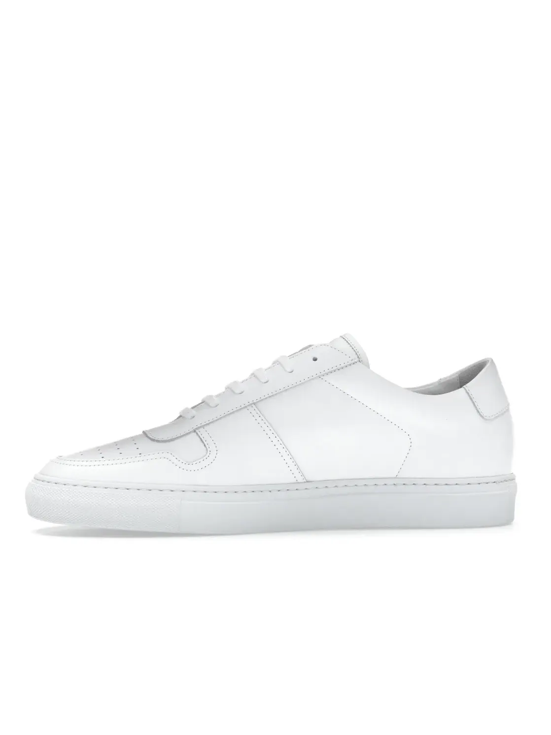 Мужские кеды кожаные Common Projects BBall Low — изображение 3 из 4, белый