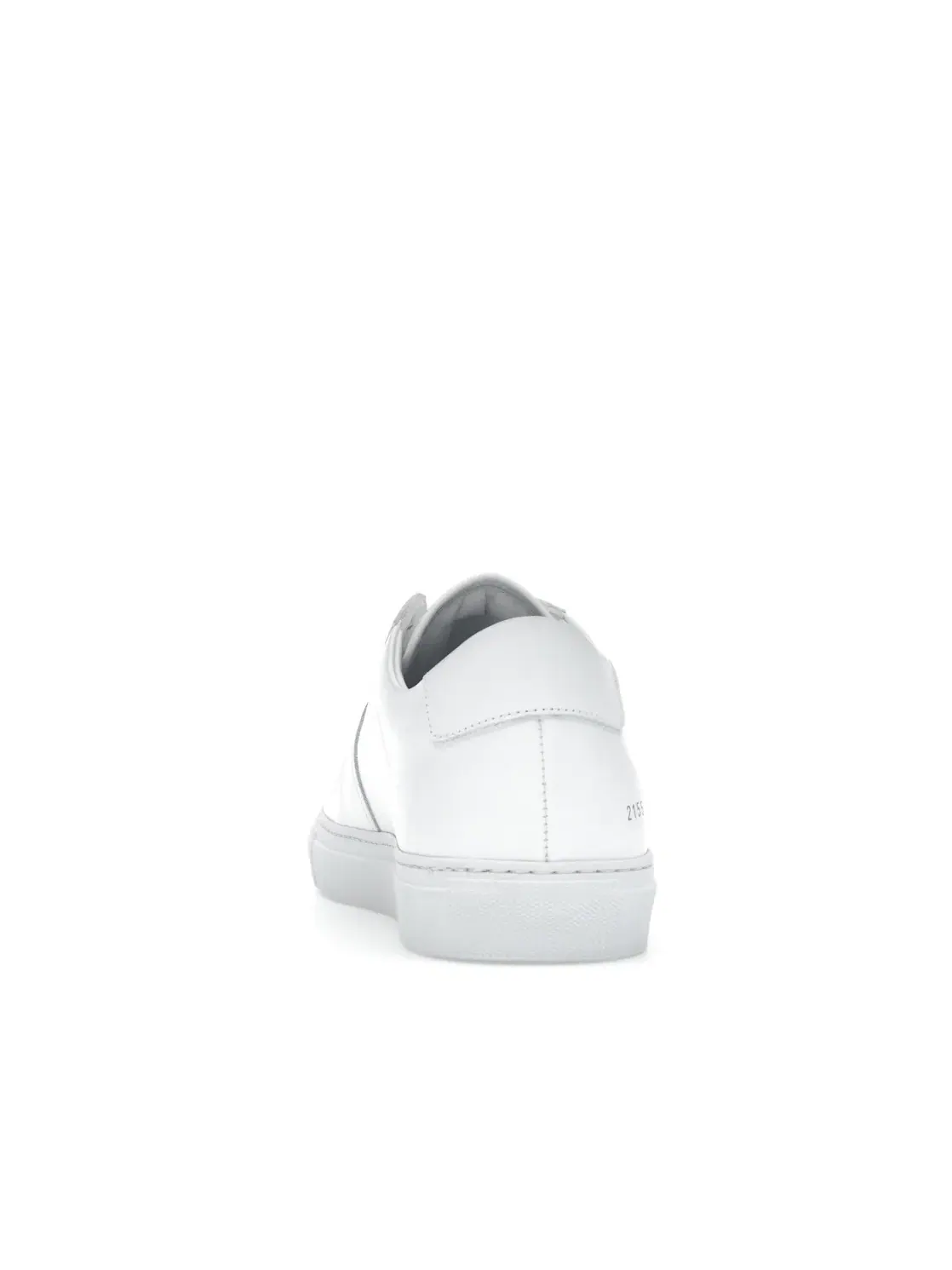 Мужские кеды кожаные Common Projects BBall Low — изображение 4 из 4, белый