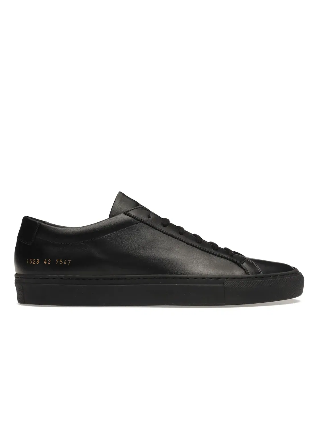 Мужские кеды из премиальной кожи Common Projects Original Achilles — изображение 1 из 4, черный