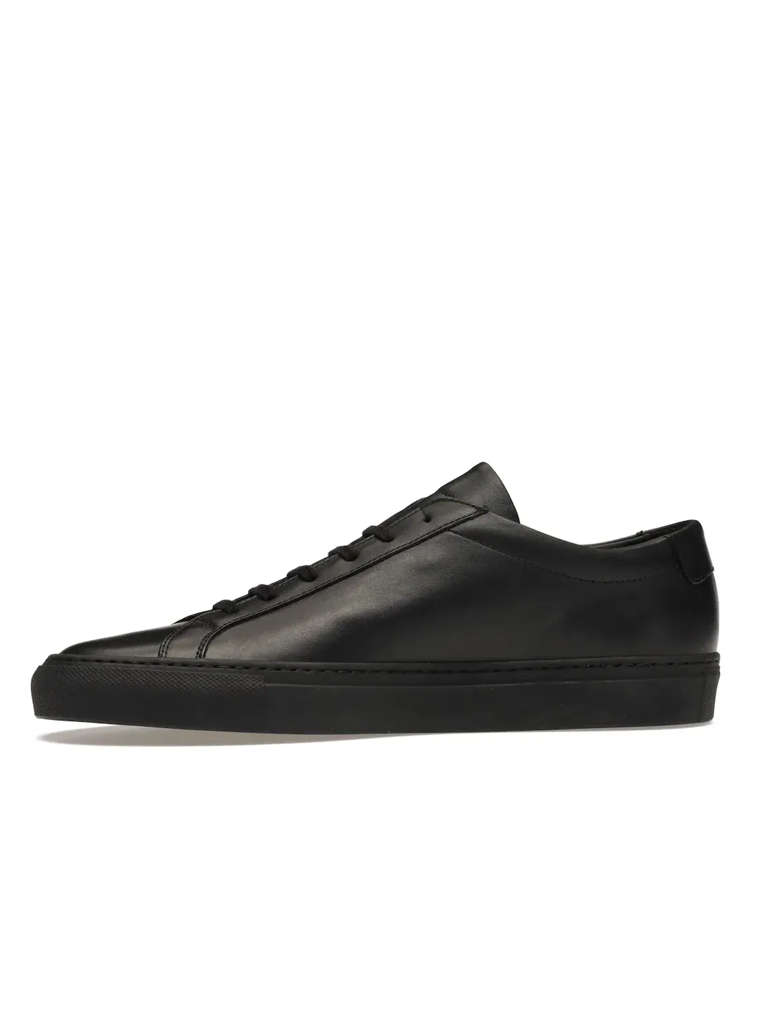 Мужские кеды из премиальной кожи Common Projects Original Achilles — изображение 3 из 4, черный