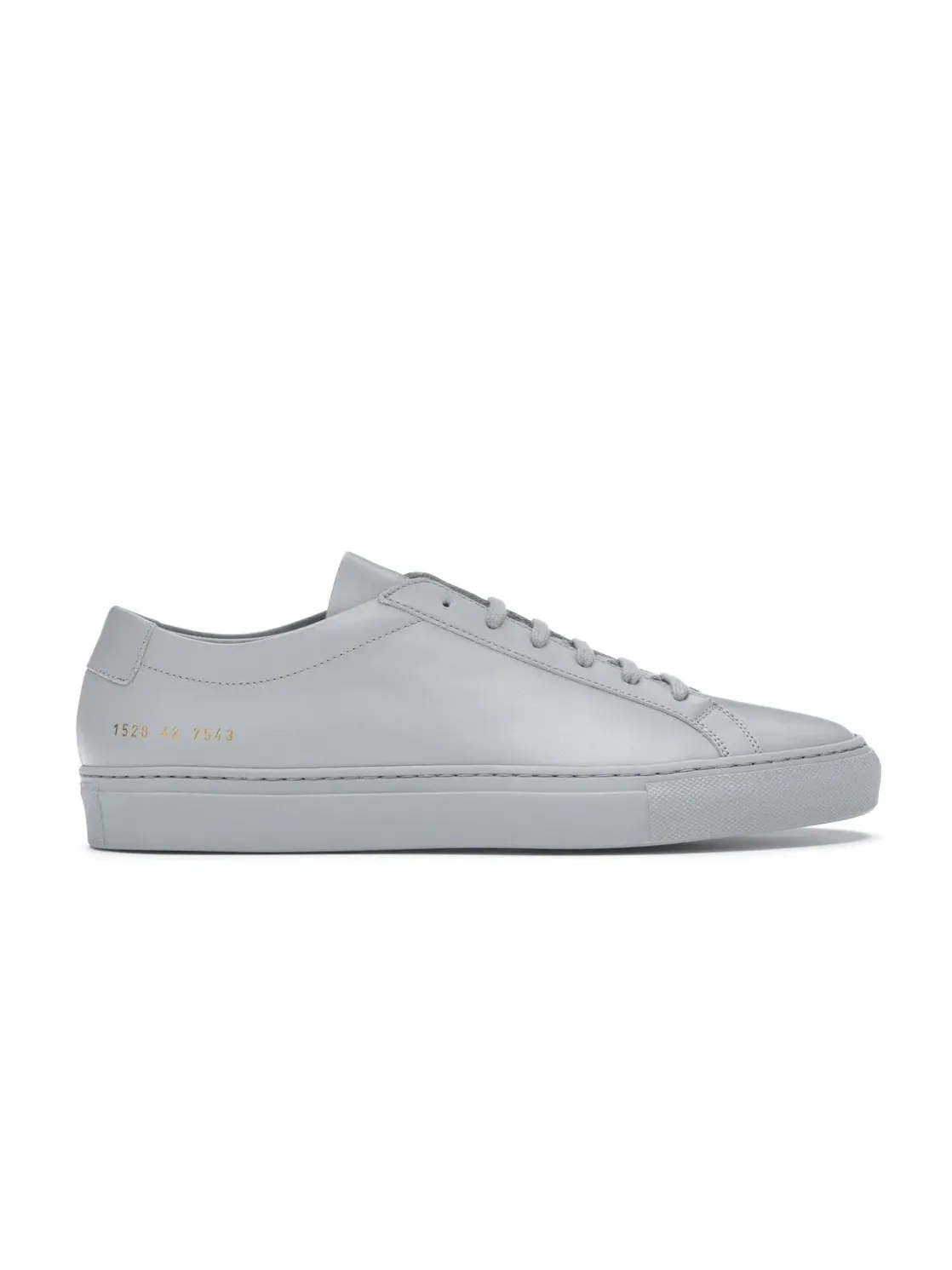 Мужские кеды из итальянской кожи Common Projects Original Achilles — изображение 1 из 4, серый