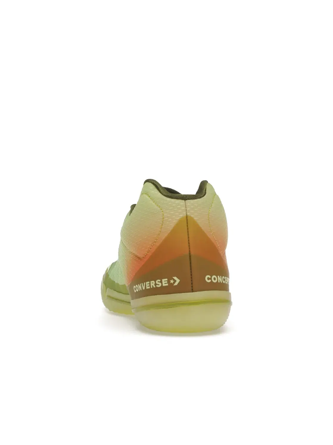 Мужские кроссовки с принтом пламени Converse All Star BB Evo — изображение 4 из 4, зеленый зеленый зеленый