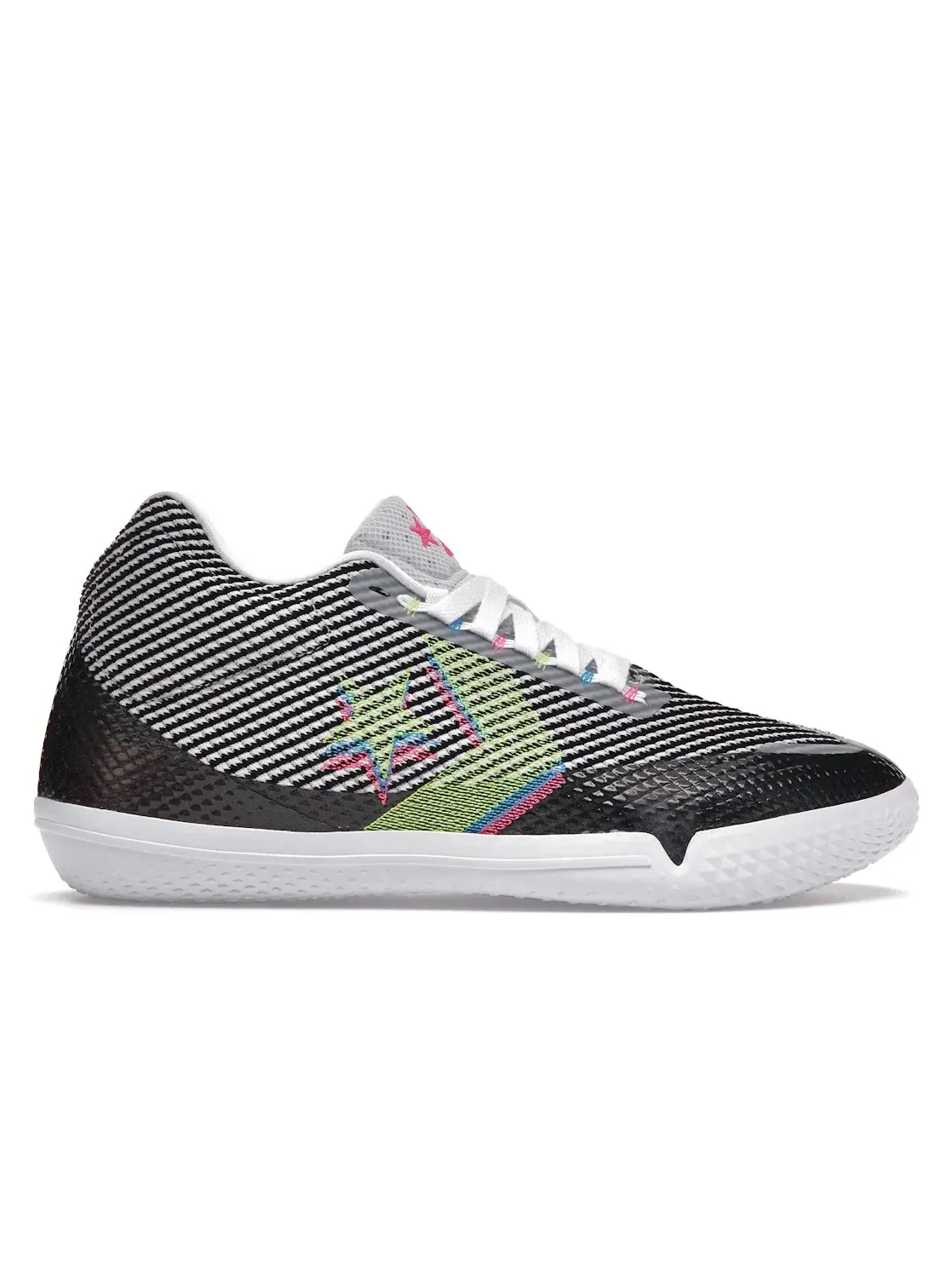 Мужские баскетбольные кроссовки с переливающимся верхом Converse All Star BB Evo — изображение 1 из 4, белый/черный