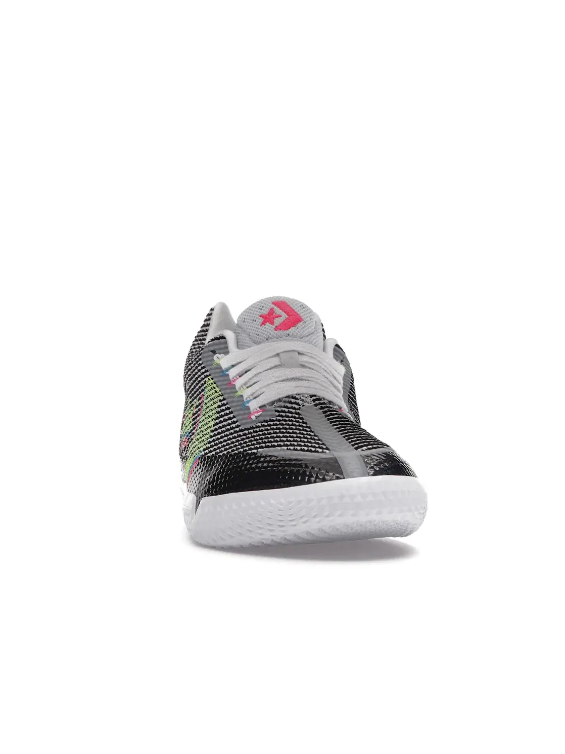 Мужские баскетбольные кроссовки с переливающимся верхом Converse All Star BB Evo — изображение 2 из 4, белый/черный