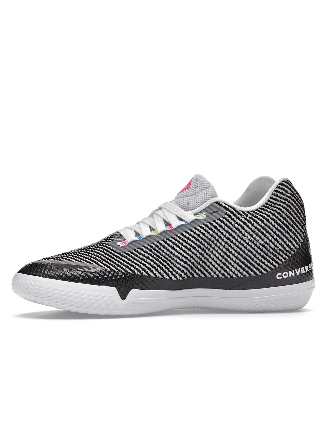 Мужские баскетбольные кроссовки с переливающимся верхом Converse All Star BB Evo — изображение 3 из 4, белый/черный