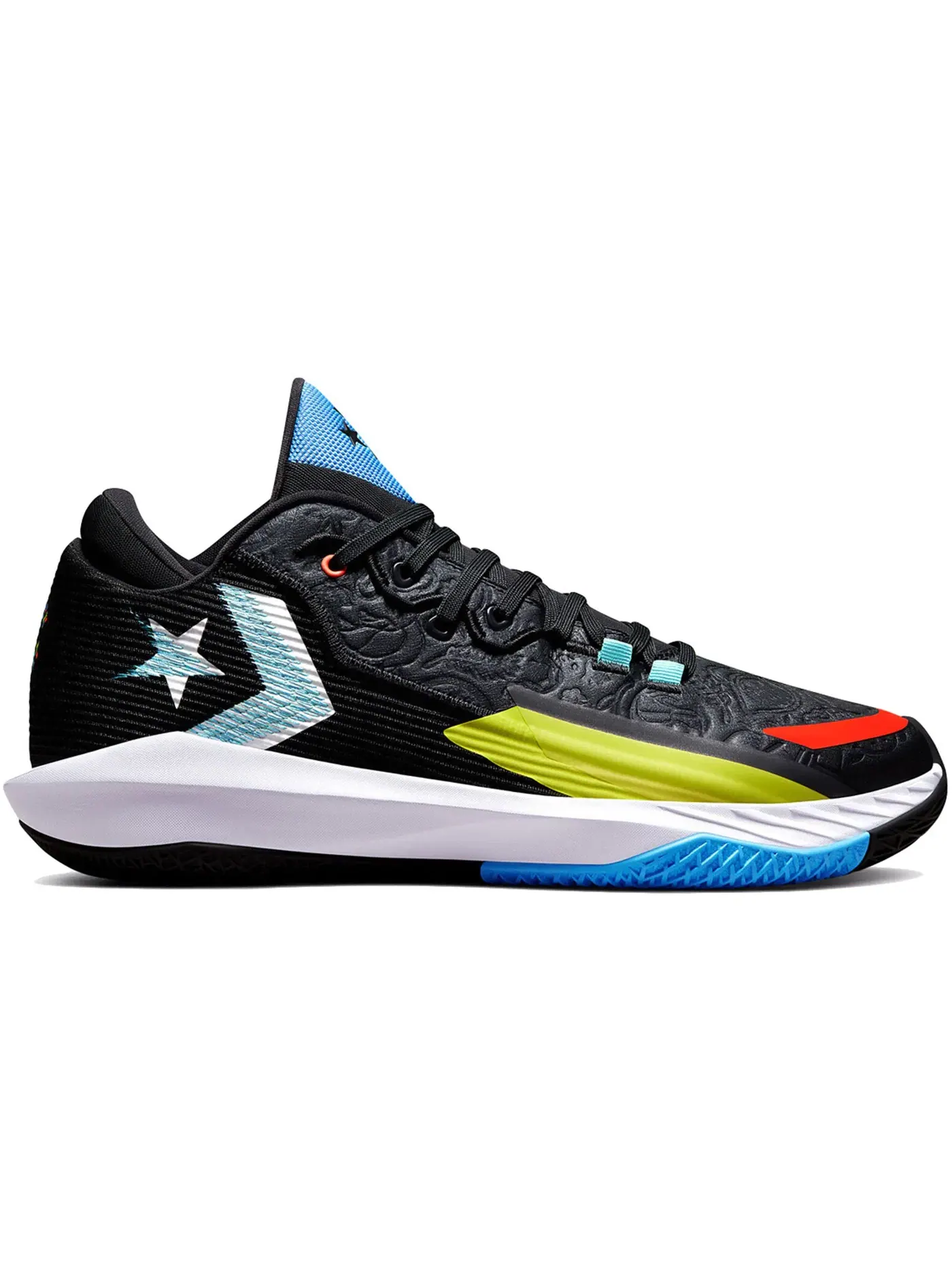Мужские кроссовки для баскетбола с высокой посадкой Converse All Star BB Jet Mid — изображение 1 из 1, черный/синий