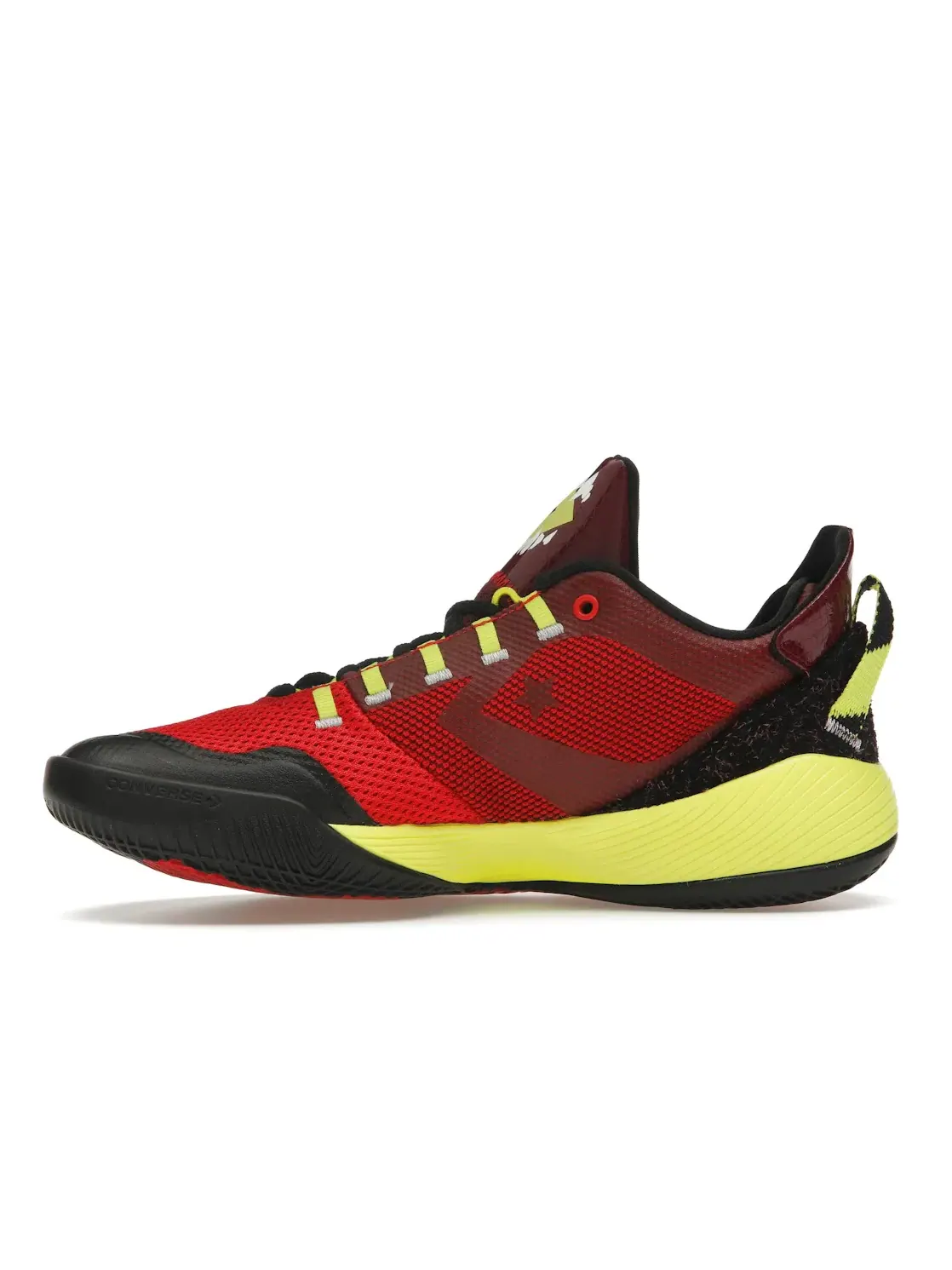 Мужские кроссовки для баскетбола Converse All Star BB Shift Ox Monster Clash Red — изображение 3 из 4, красный/темный/желтый