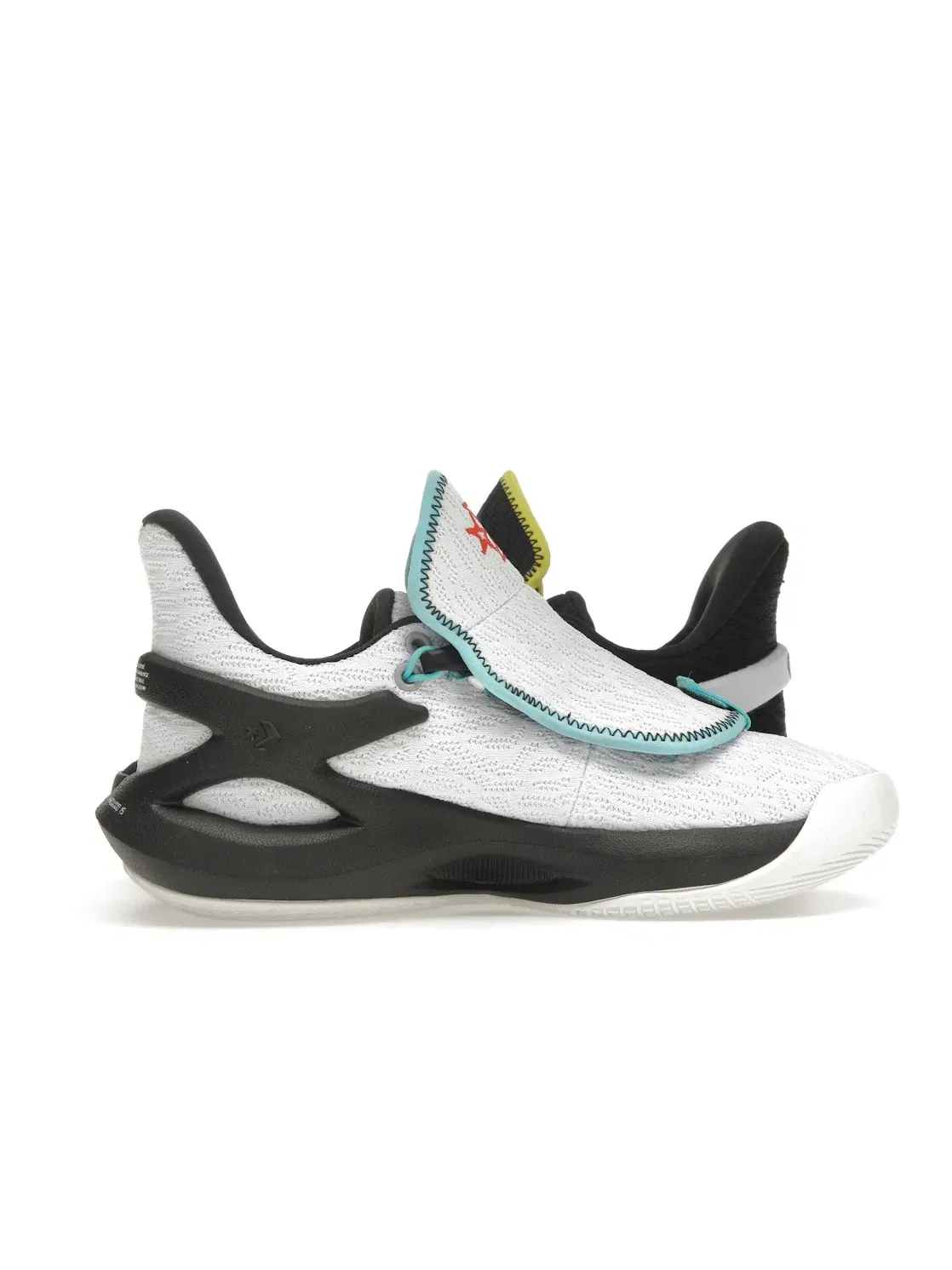 Мужские кроссовки для баскетбола Converse All Star BB Trilliant CX Ox — изображение 3 из 4, белый/черный/белый