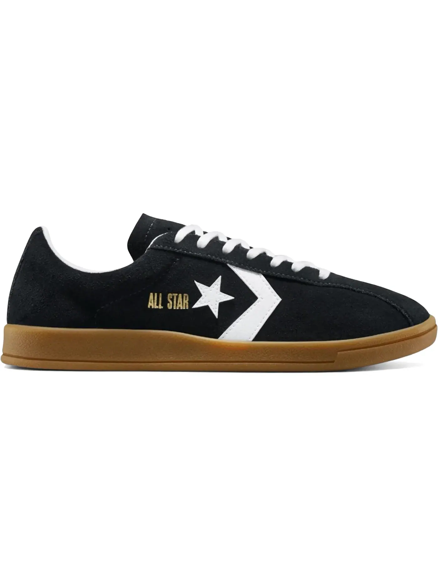 Мужские кроссовки из замши Converse All Star Classic Trainer Suede — изображение 1 из 1, черный/белый