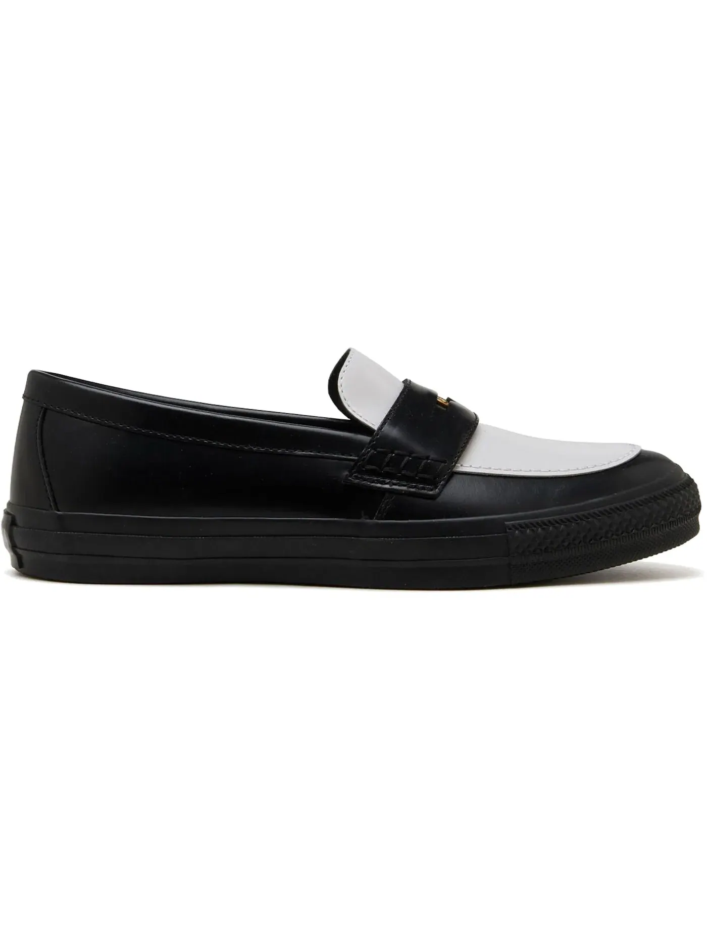 Мужские лоферы кожаные Converse All Star Coinloafer — изображение 1 из 1, черный/белый