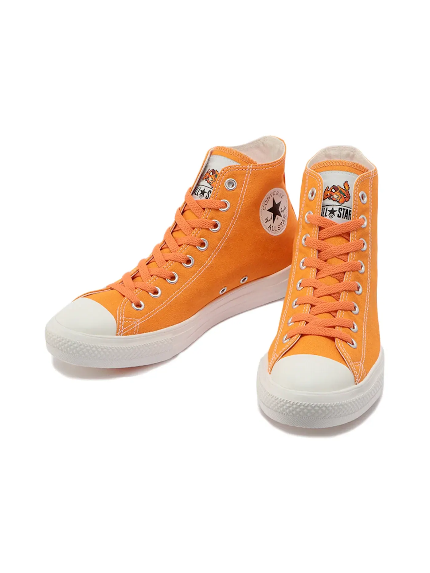 Мужские кроссовки Lifestyle с принтом Converse All Star Light Hi Converse — изображение 1 из 2, оранжевый/белый/черный