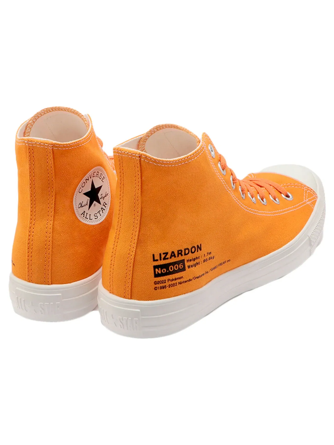 Мужские кроссовки Lifestyle с принтом Converse All Star Light Hi Converse — изображение 2 из 2, оранжевый/белый/черный
