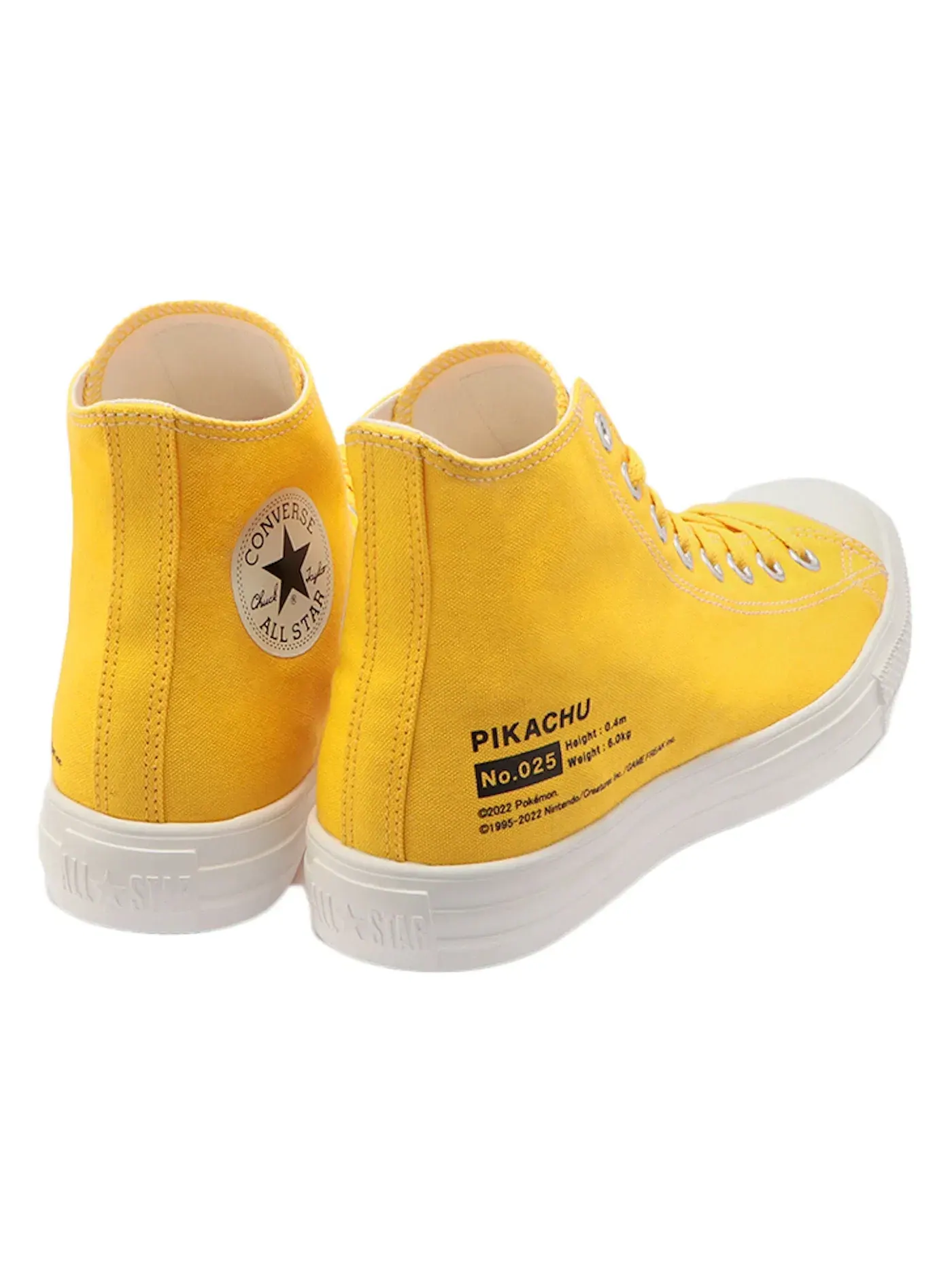 Мужские кроссовки с принтом Converse Chuck Taylor All Star Light Hi Pokemon Pikachu Converse — изображение 3 из 3