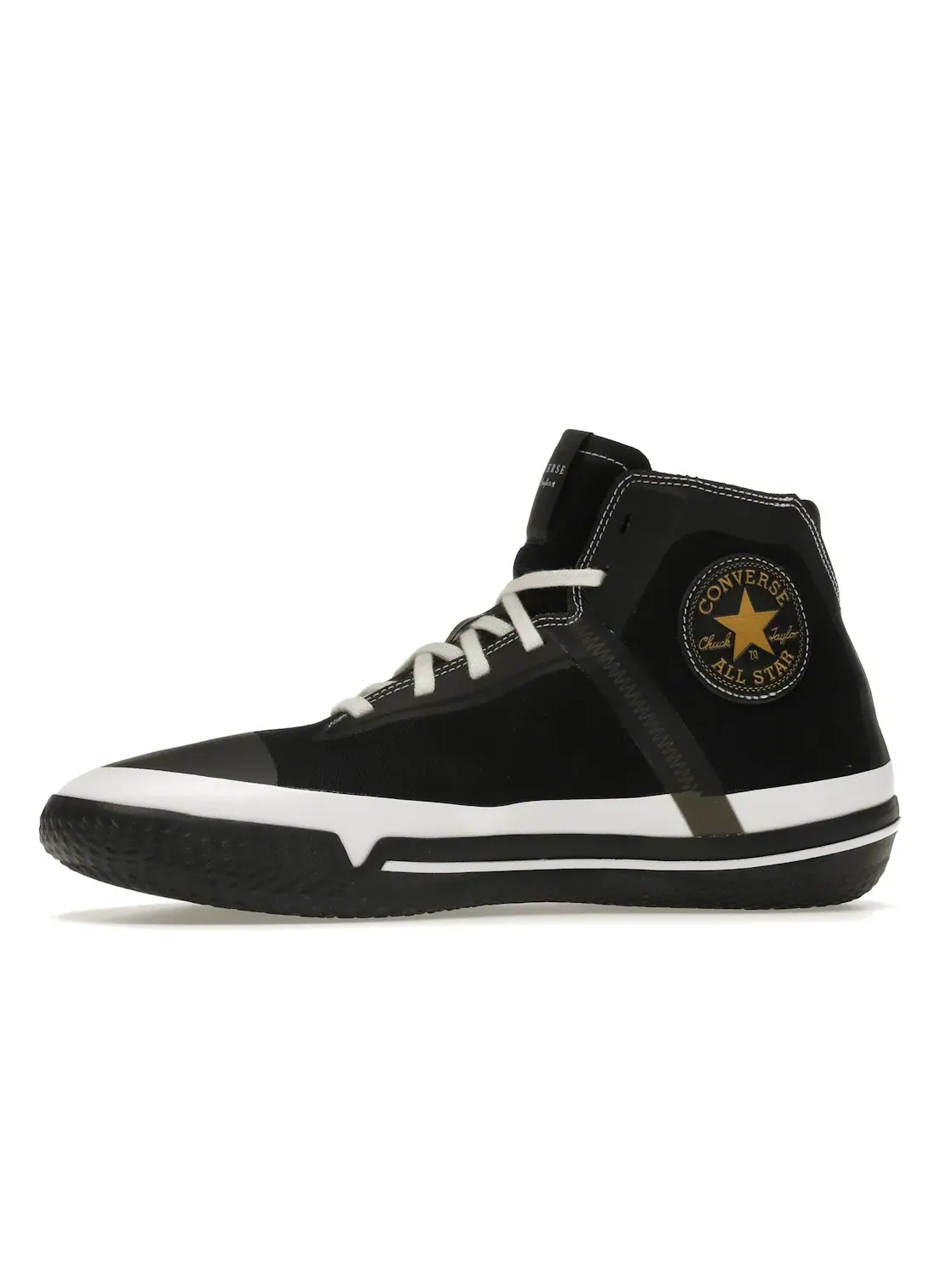 Мужские баскетбольные кроссовки Converse All Star Pro BB — изображение 3 из 4, черный/белый/золотистый