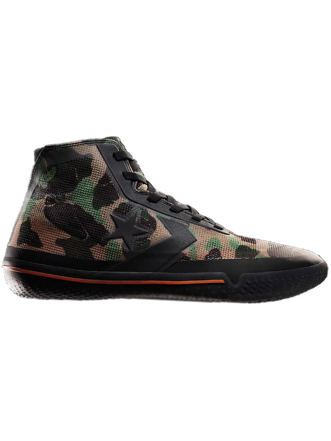 Мужские кроссовки с камуфляжным принтом Converse All Star Pro BB — изображение 1 из 1, черный черный