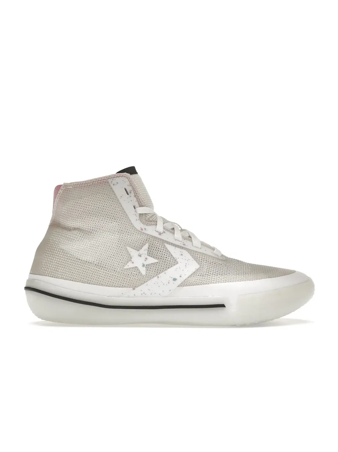 Мужские кроссовки для баскетбола Converse All Star Pro BB High — изображение 1 из 4, белый/бледный/розовый