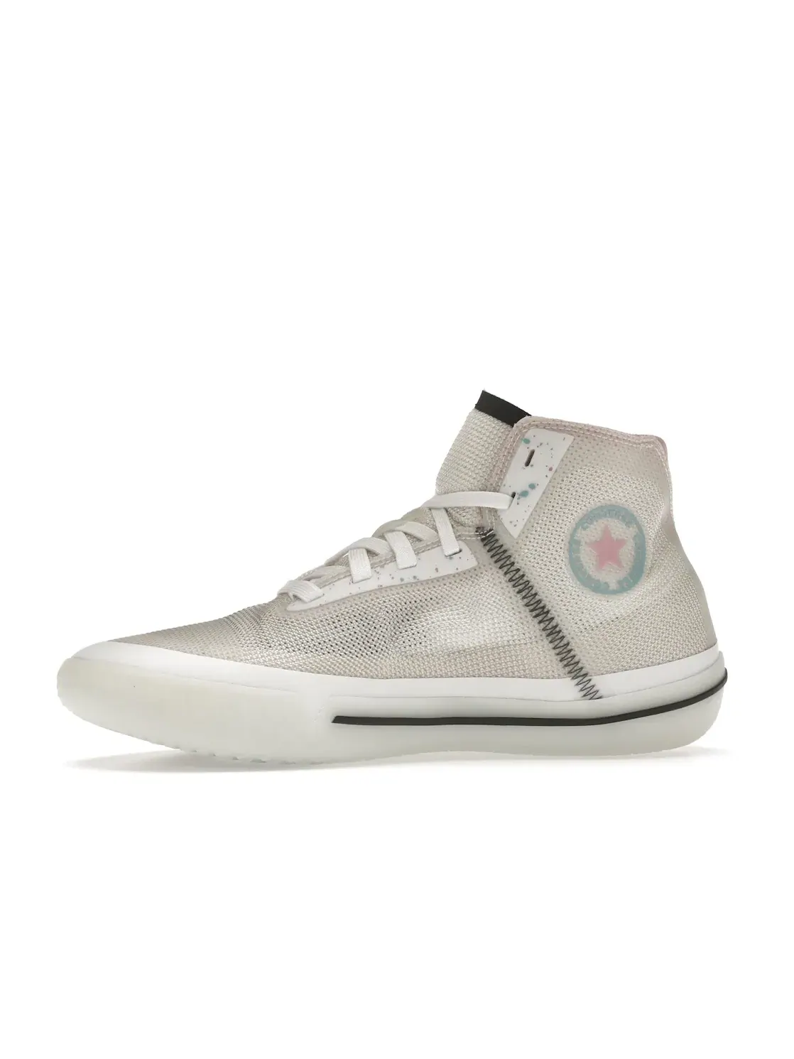 Мужские кроссовки для баскетбола Converse All Star Pro BB High — изображение 3 из 4, белый/бледный/розовый