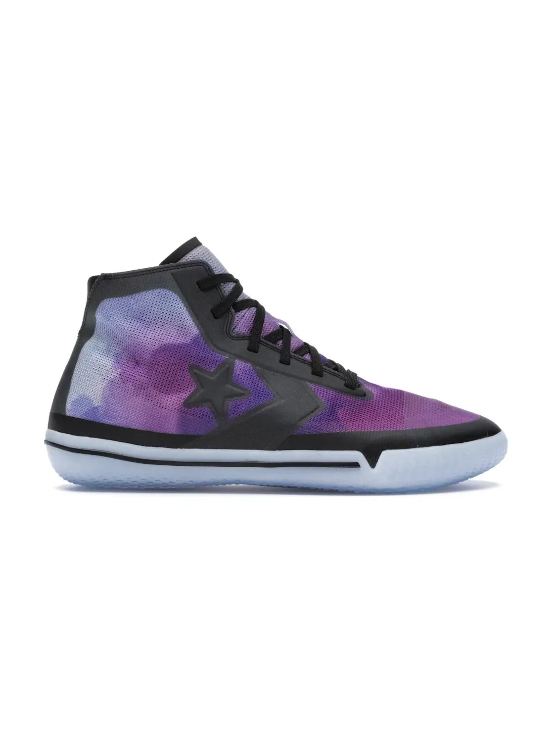 Мужские кроссовки для баскетбола Converse All Star Pro BB — изображение 1 из 4, белый/фиолетовый-черный