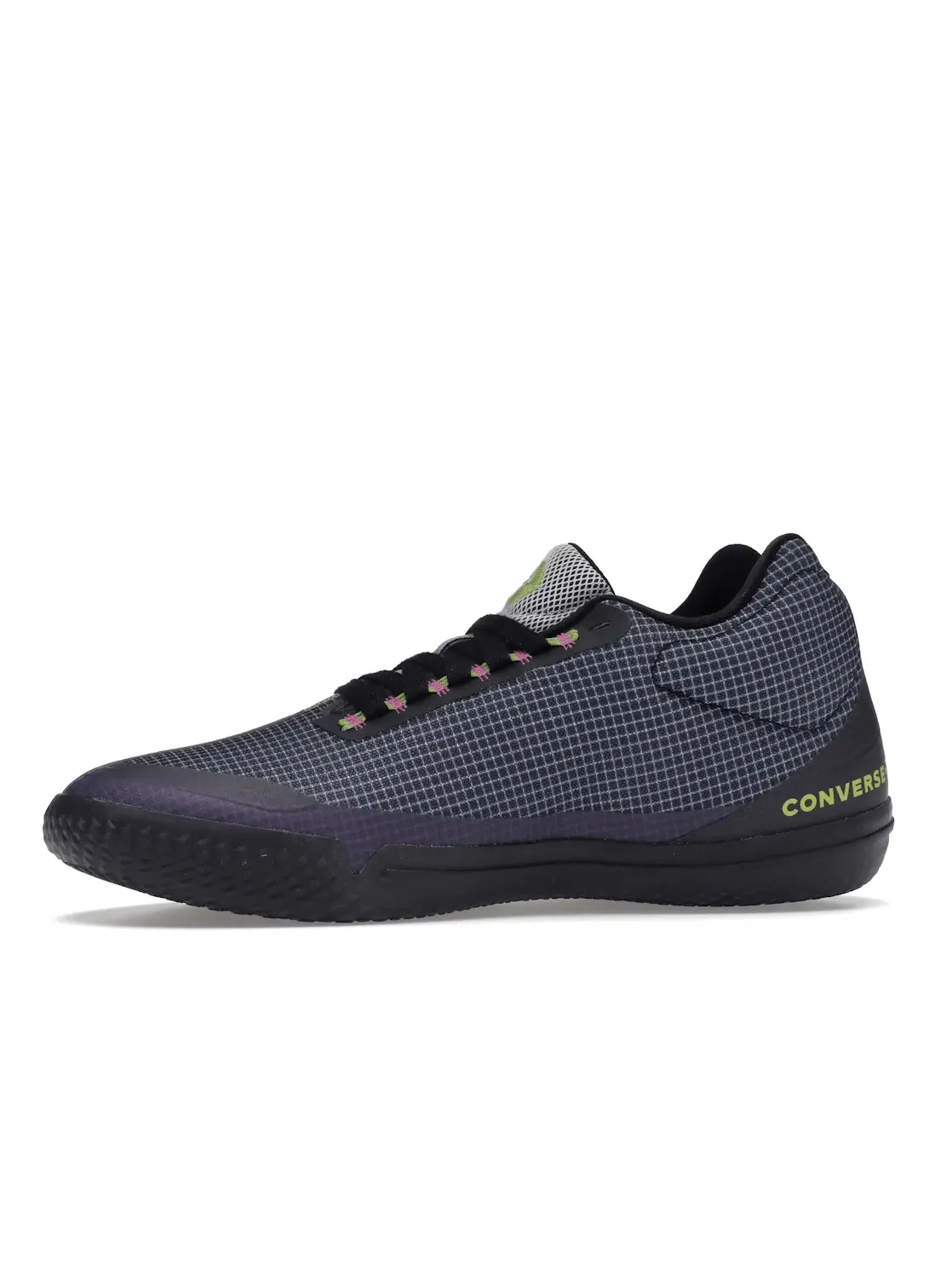 Мужские кроссовки с амортизацией Converse All Star Pro BB Low — изображение 3 из 4, черный/белый/фиолетовый