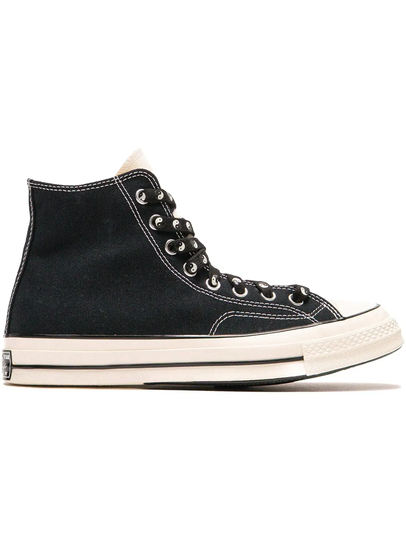 Мужские кеды с принтом Converse Chuck 70 All Star Hi — изображение 1 из 3, черный/белый