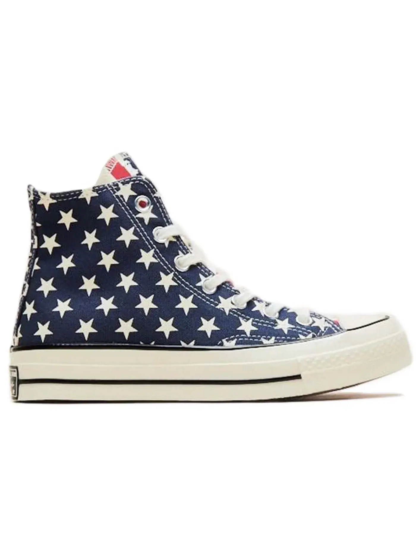Мужские кеды с американским флагом Converse Chuck Taylor All Star 70 Hi — изображение 1 из 4, белый