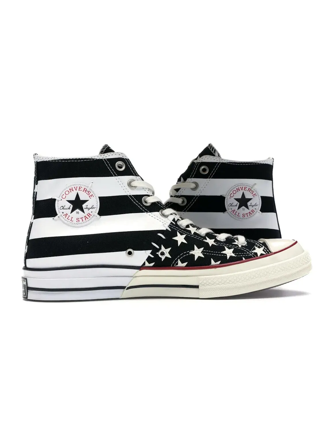 Мужские кроссовки повседневные Converse Chuck Taylor All Star 70 Hi Converse — изображение 4 из 5, черный/белый