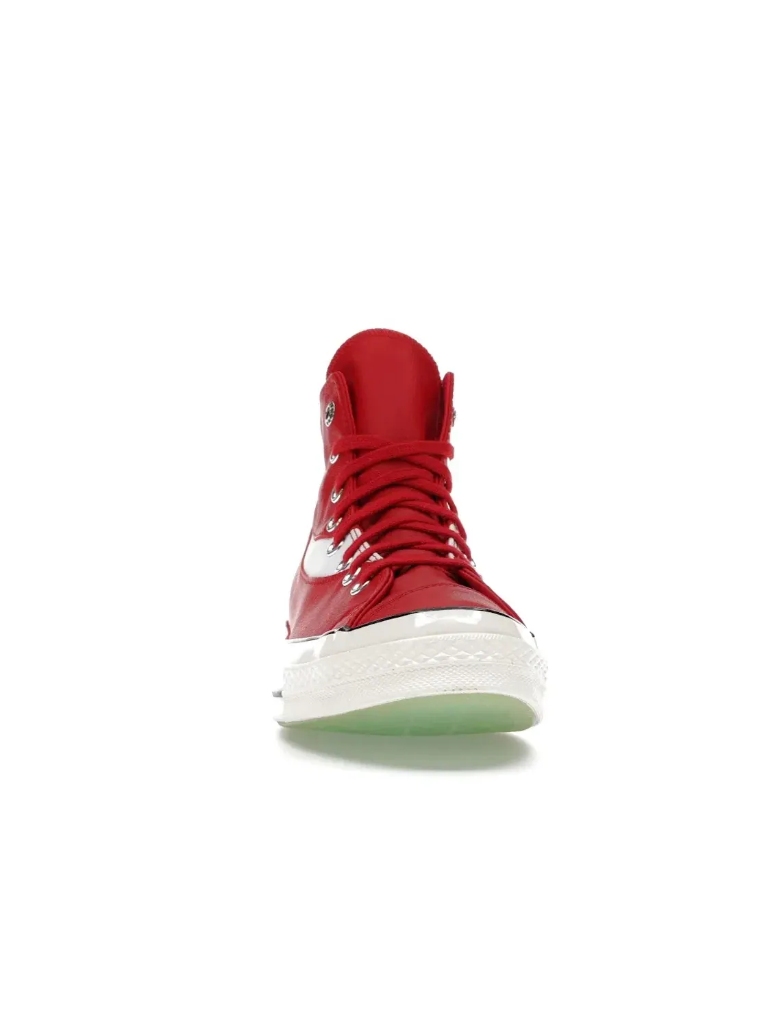 Мужские кроссовки кожаные Converse Chuck 70 Hi — изображение 3 из 5, красный//черный