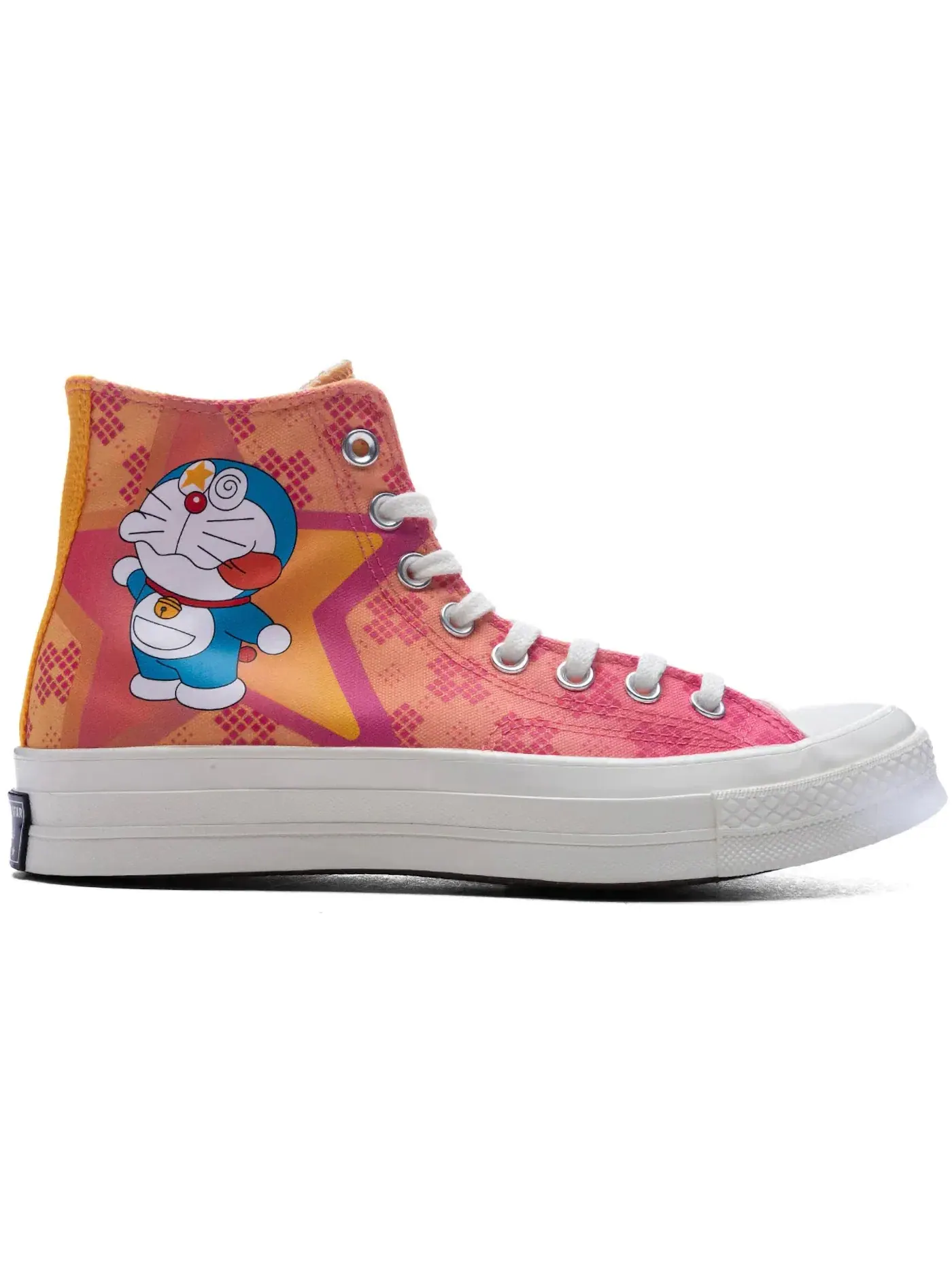 Мужские кроссовки Lifestyle Converse Chuck 70 Hi Doraemon Habanero Gold — изображение 1 из 2, золотистый